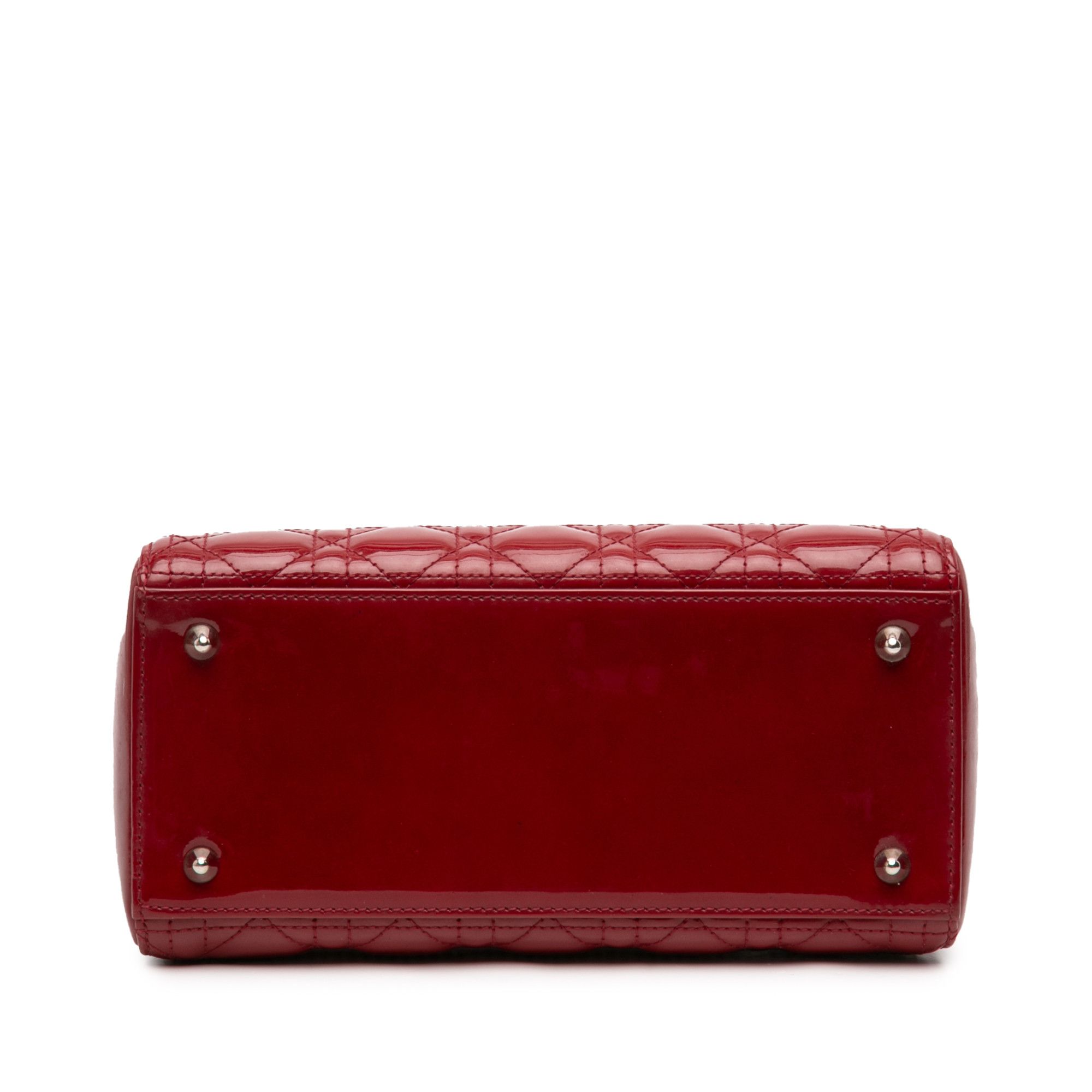 Dior Dior Medium Patent Cannage Lady Dior Size ONE SIZE - 3 Thumbnail