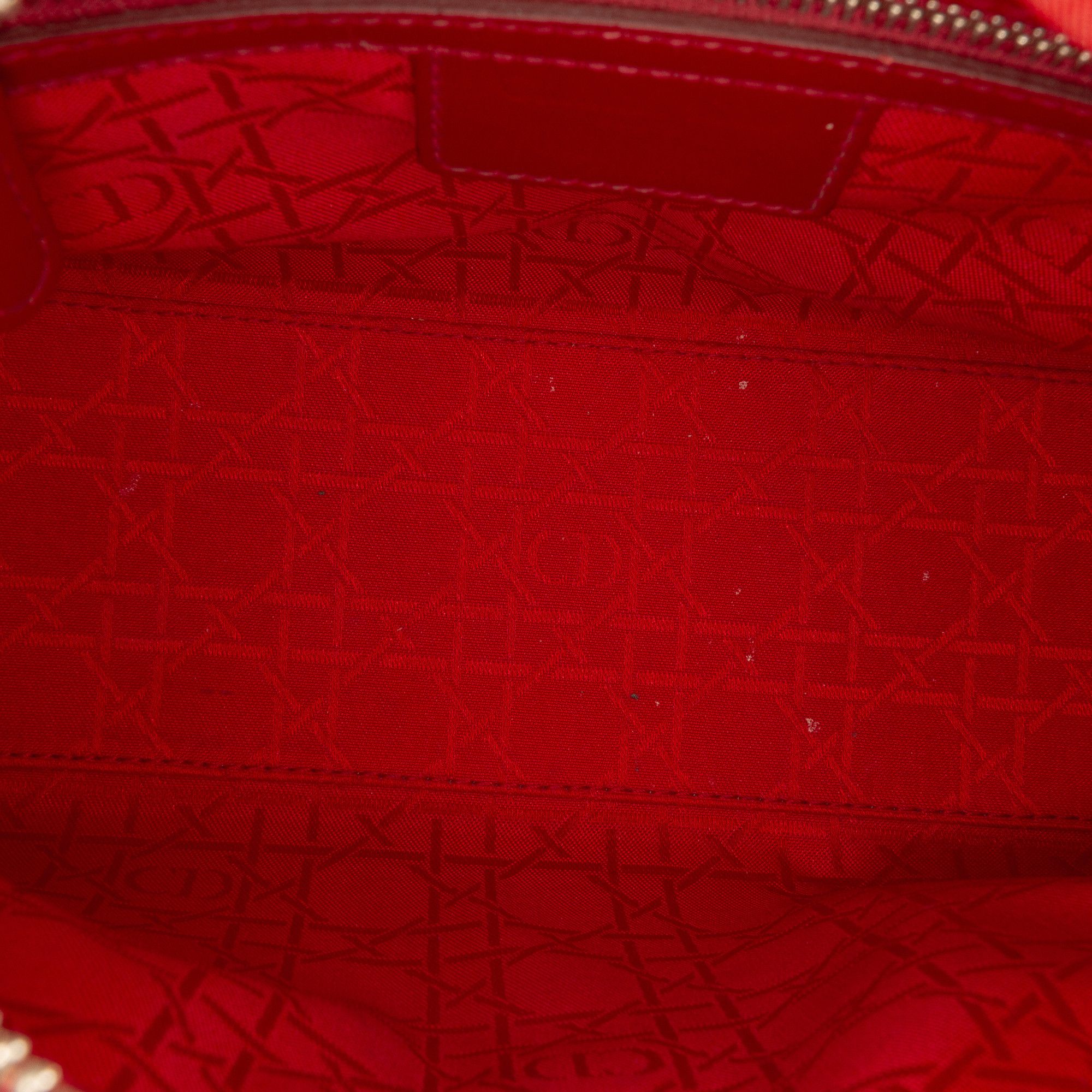 Dior Dior Medium Patent Cannage Lady Dior Size ONE SIZE - 4 Thumbnail