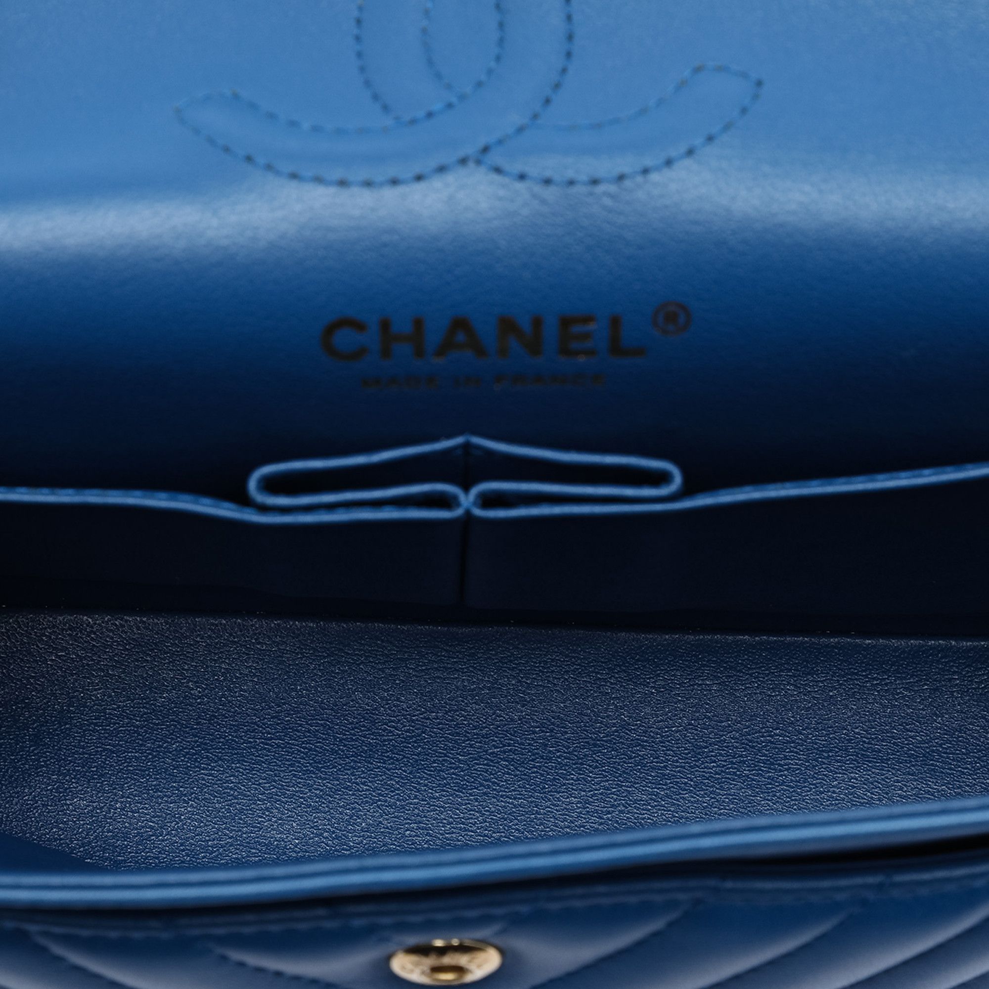 Chanel Chanel Small Classic Chevron Lambskin Double Flap Size ONE SIZE - 4 Thumbnail