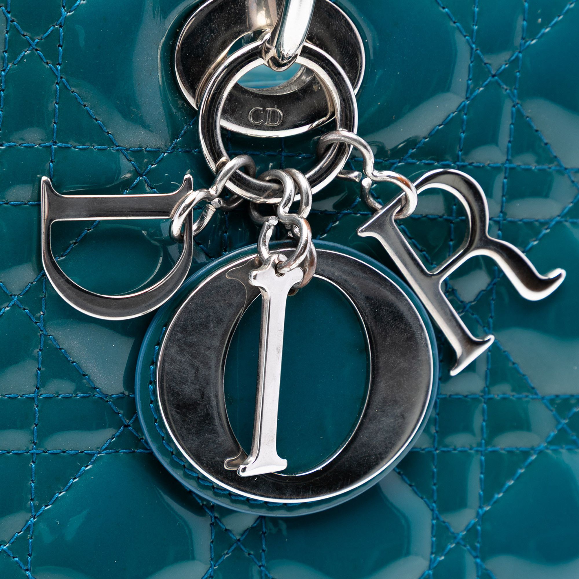 Dior Dior Large Patent Cannage Lady Dior Size ONE SIZE - 6 Thumbnail