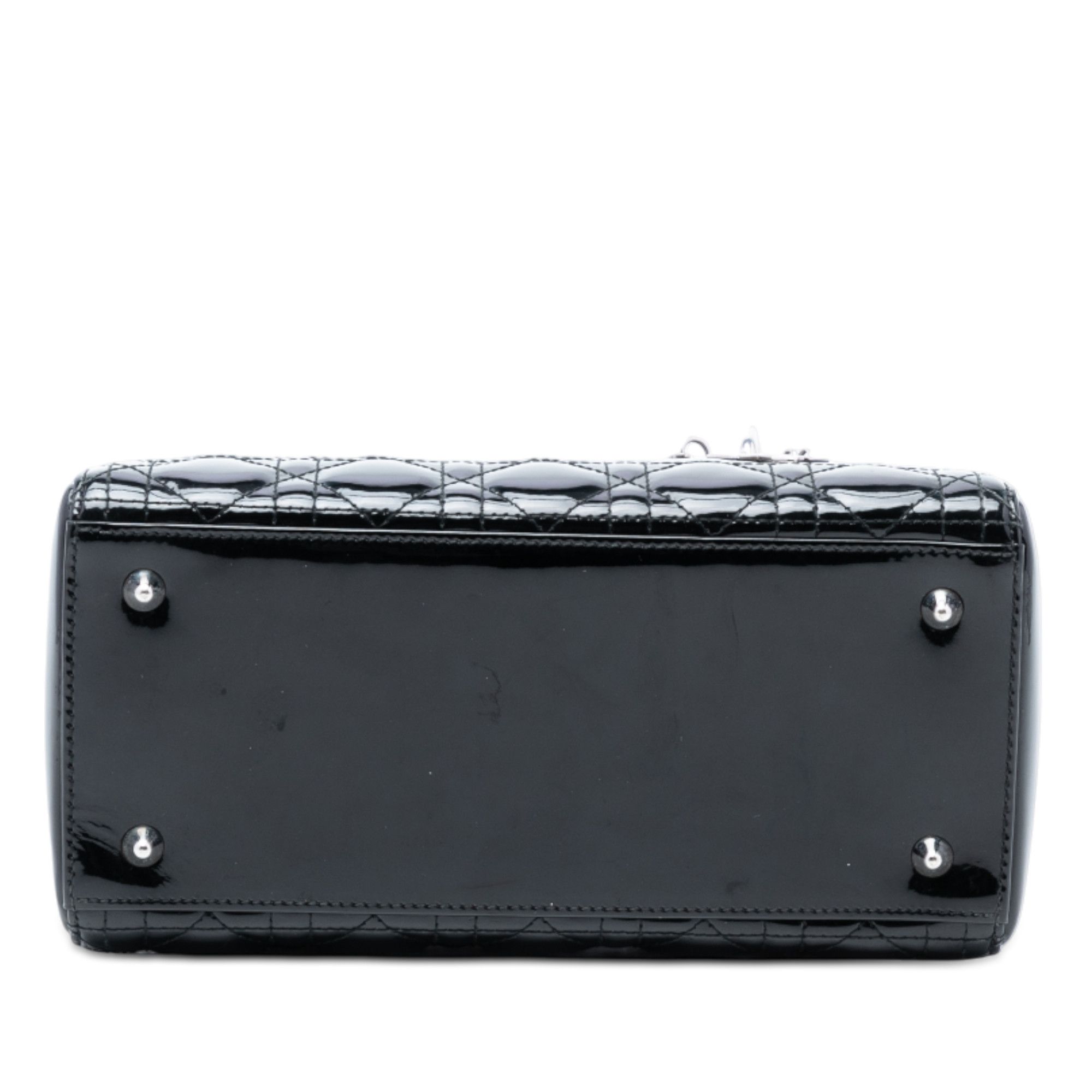 Dior Dior Medium Patent Cannage Lady Dior Size ONE SIZE - 3 Thumbnail