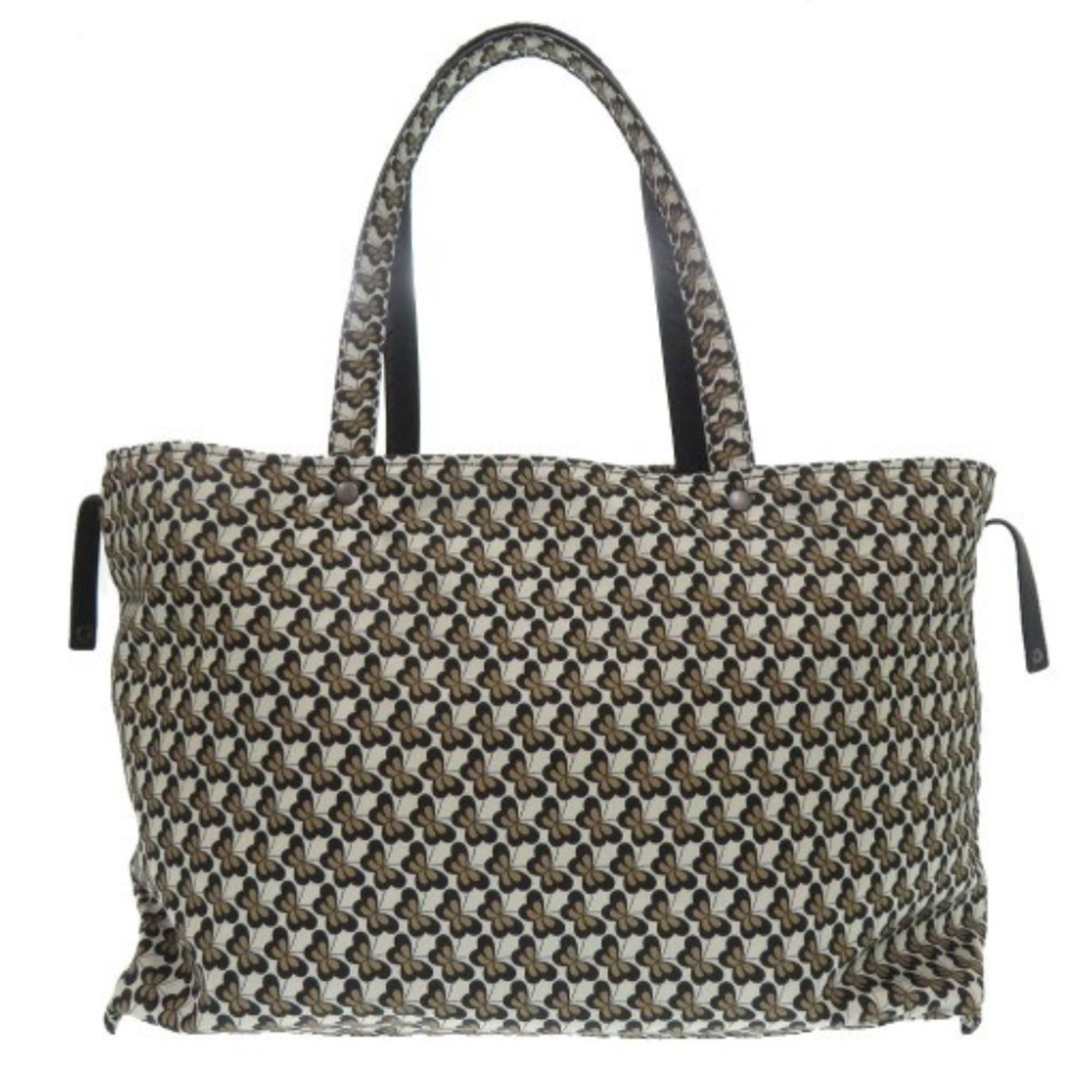Bottega Veneta Excellent condition Bottega Veneta Intrecciato reversible tote bag with butterfly pattern, 547381, leather and nylon, black, 0924BOTTEGAVENETA Size ONE SIZE - 3 Thumbnail