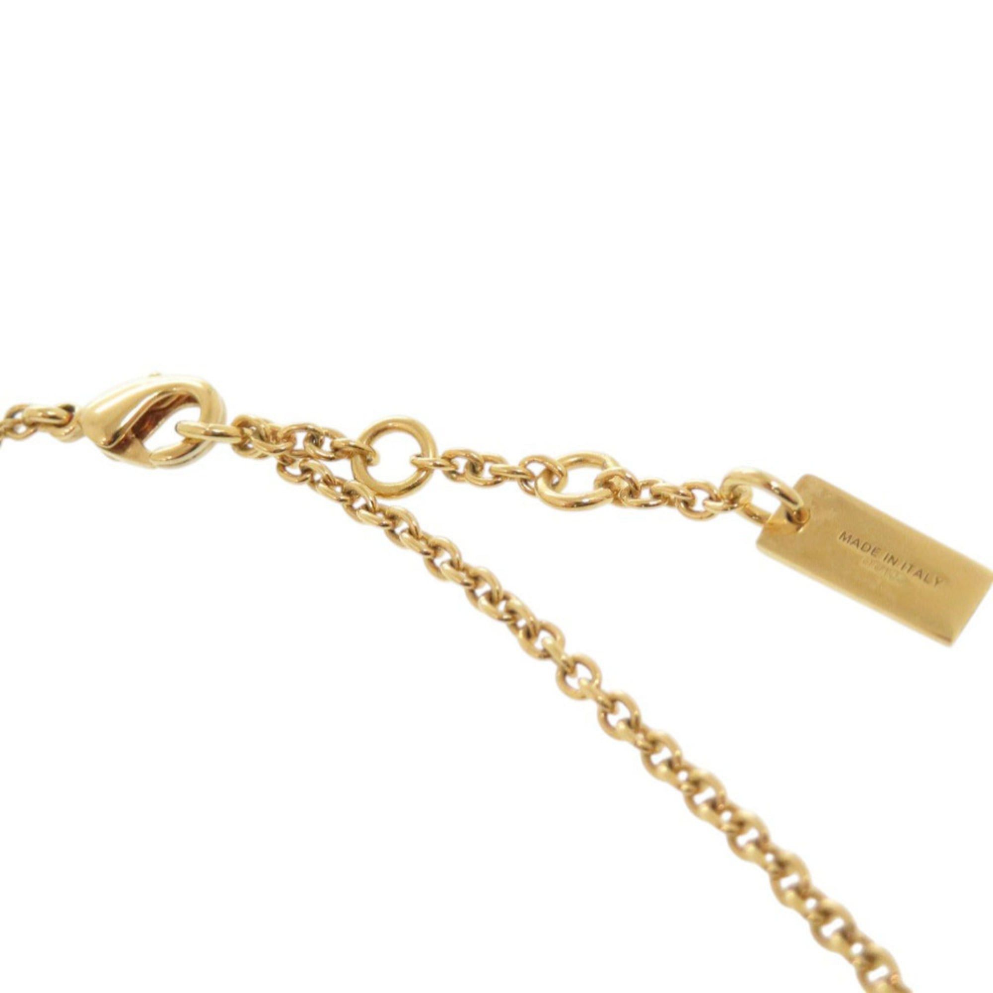 Fendi Excellent condition Fendi ribbon gold necklace pendant 1315FENDI Size ONE SIZE - 4 Thumbnail