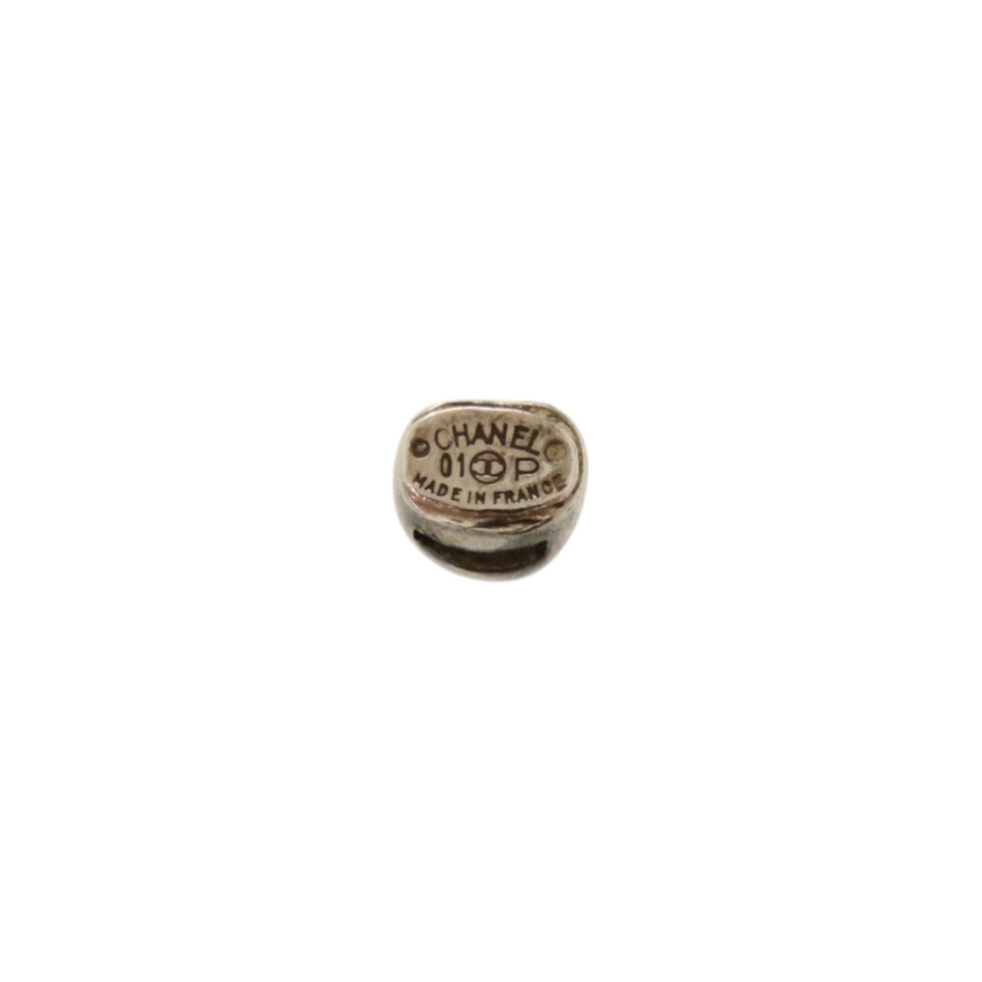 Chanel Chanel logo silver ring 0074CHANEL Size ONE SIZE - 4 Thumbnail