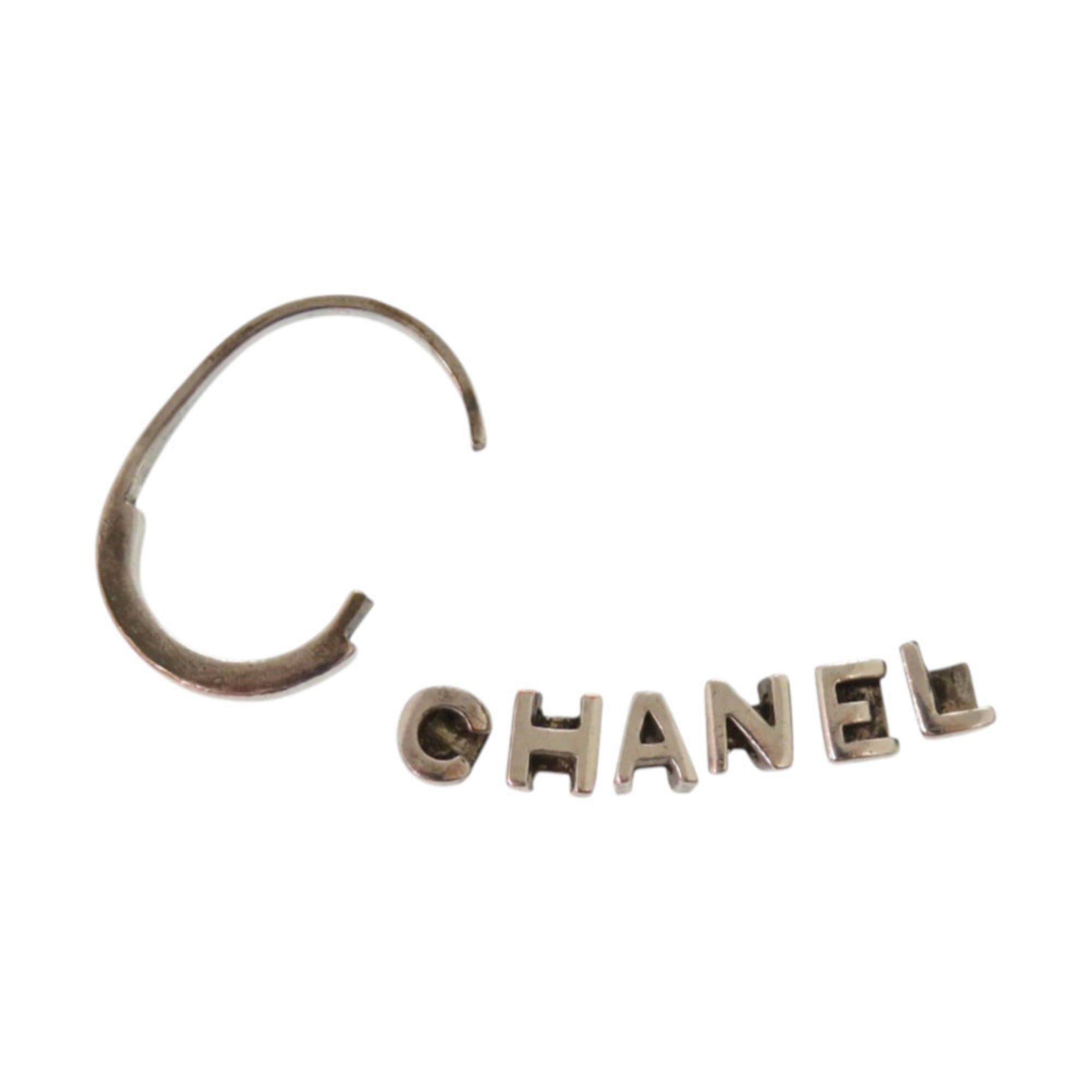 Chanel Chanel logo silver ring 0074CHANEL Size ONE SIZE - 6 Thumbnail