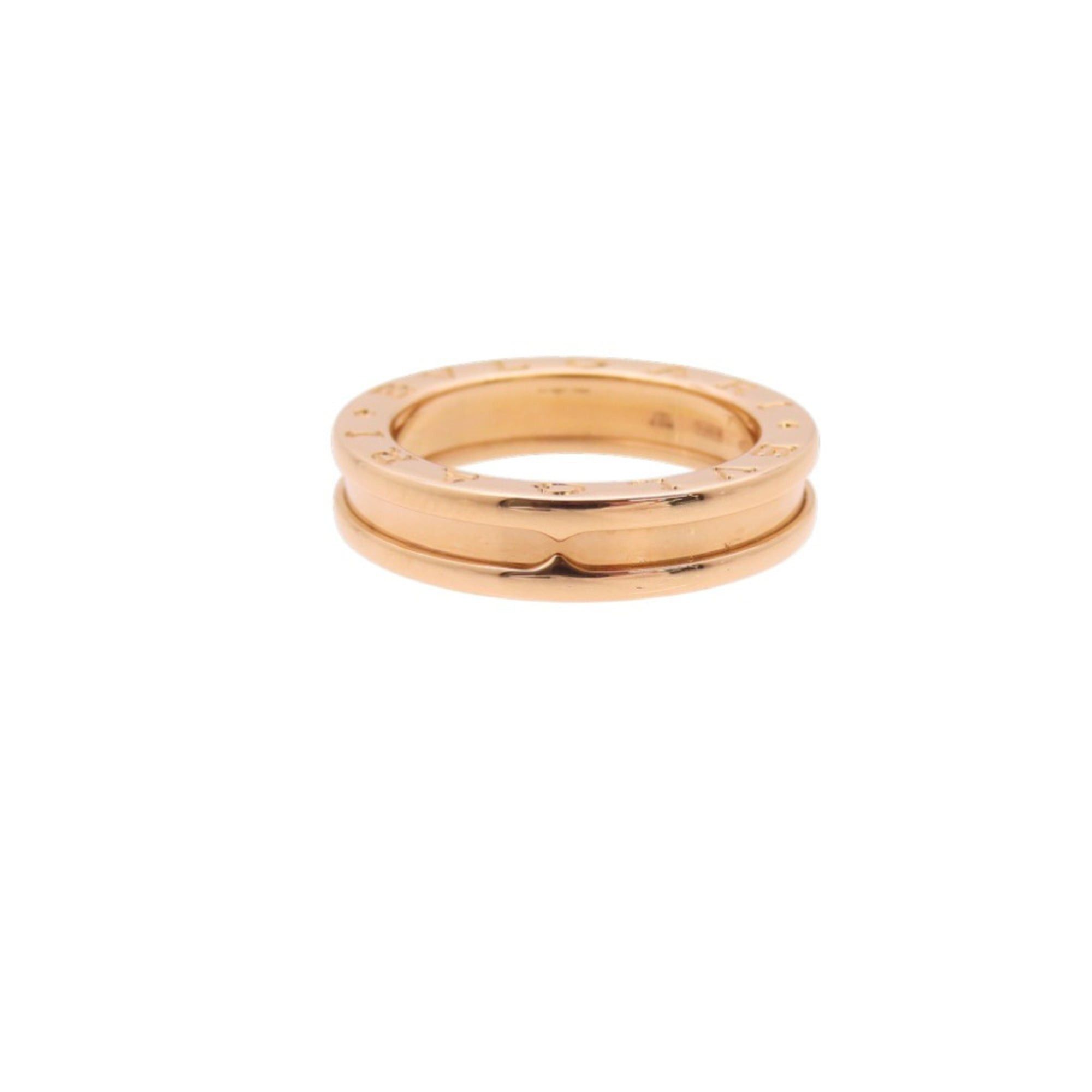 Bvlgari Like new Bvlgari B-ZERO1 750PG Ring #51 18K Pink Gold B-Zero1 0390BVLGARI Men's Size ONE SIZE - 4 Thumbnail