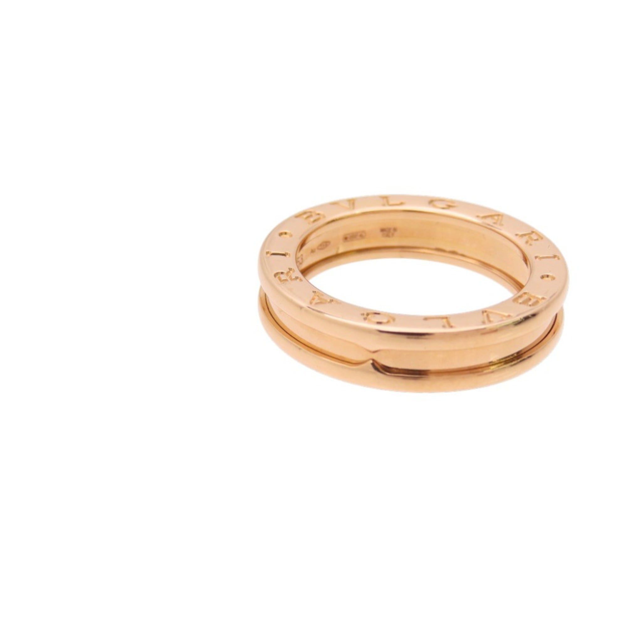 Bvlgari Like new Bvlgari B-ZERO1 750PG Ring #51 18K Pink Gold B-Zero1 0390BVLGARI Men's Size ONE SIZE - 5 Thumbnail