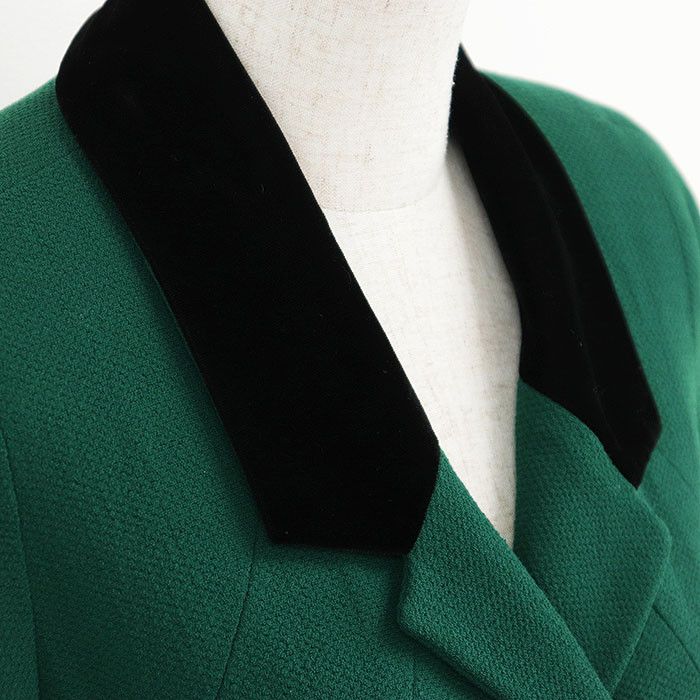 Chanel Chanel Chanel Boutique Wool Long Coat Textile Outerwear 28333B06 DUTY FREE for USA Size ONE SIZE - 11 Thumbnail