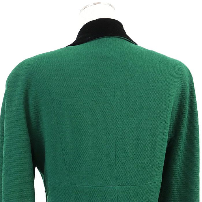 Chanel Chanel Chanel Boutique Wool Long Coat Textile Outerwear 28333B06 DUTY FREE for USA Size ONE SIZE - 15 Thumbnail
