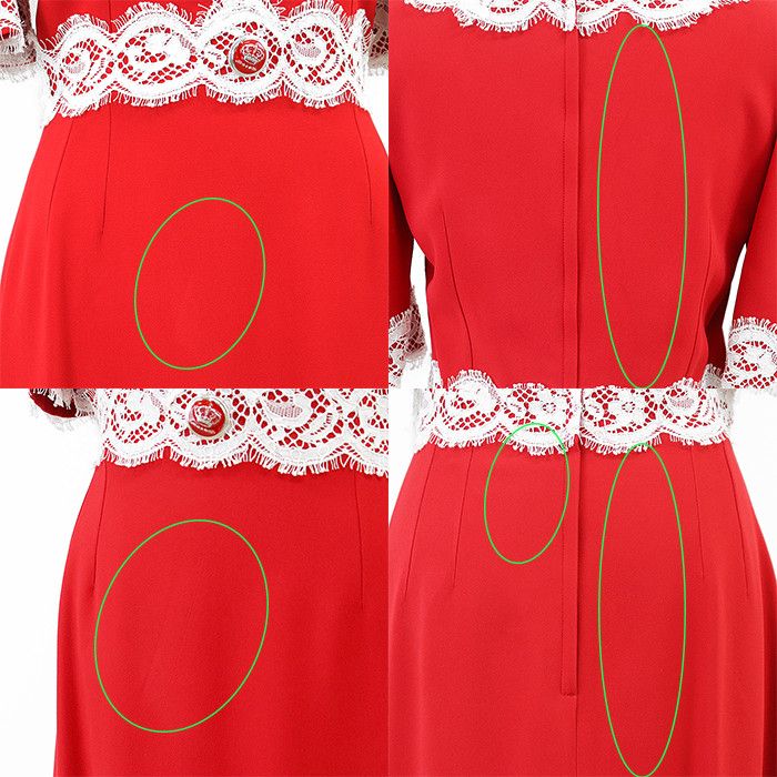 Dolce & Gabbana Dolce&Gabbana Rayon Acetate Cotton Dress Textile Dresses DUTY FREE for USA