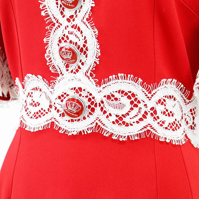 Dolce & Gabbana Dolce&Gabbana Rayon Acetate Cotton Dress Textile Dresses DUTY FREE for USA