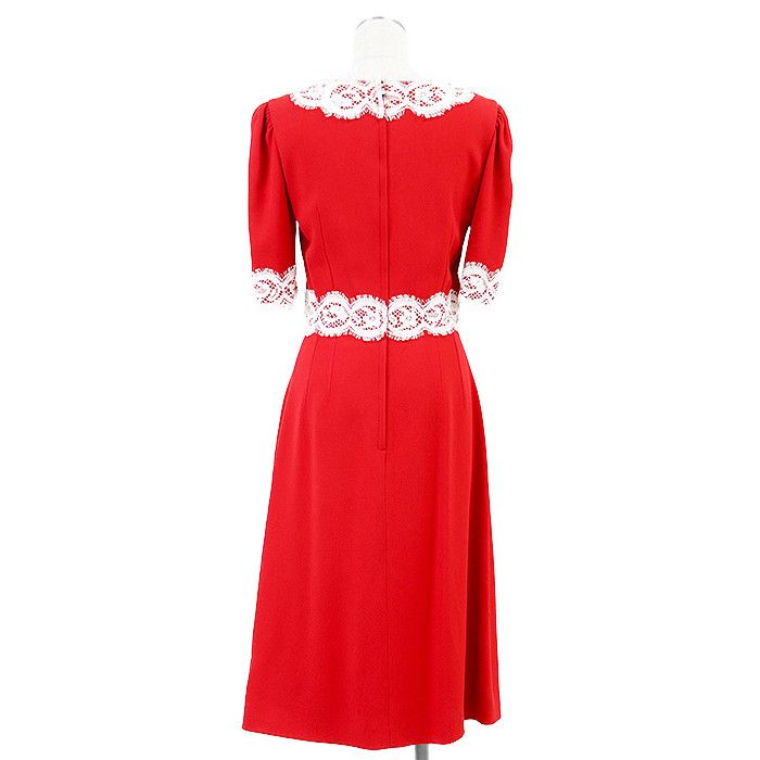 Dolce & Gabbana Dolce&Gabbana Rayon Acetate Cotton Dress Textile Dresses DUTY FREE for USA