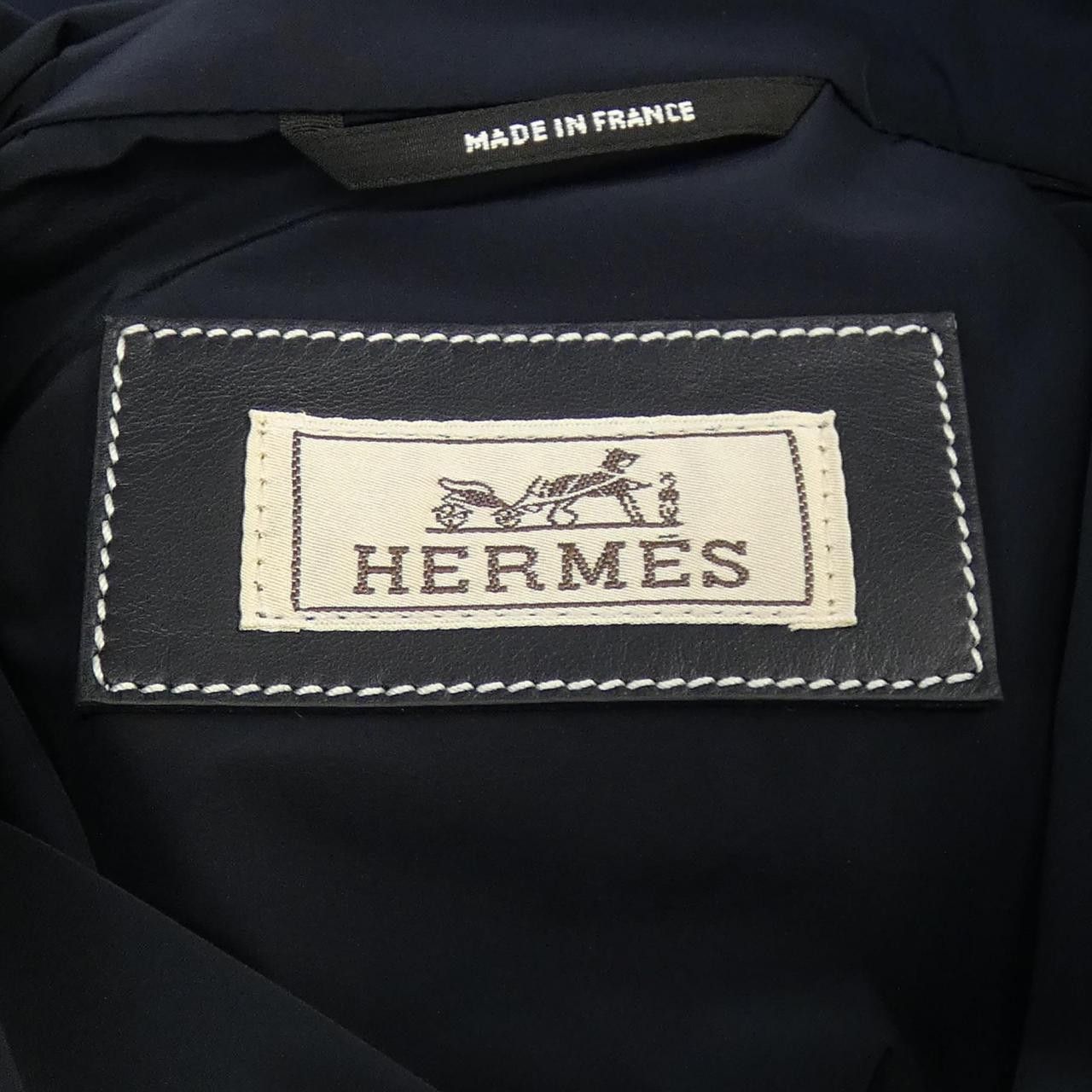 Hermes Hermes Hermès Wool Jacket Textile Outerwear DUTY FREE for USA Size ONE SIZE - 4 Thumbnail