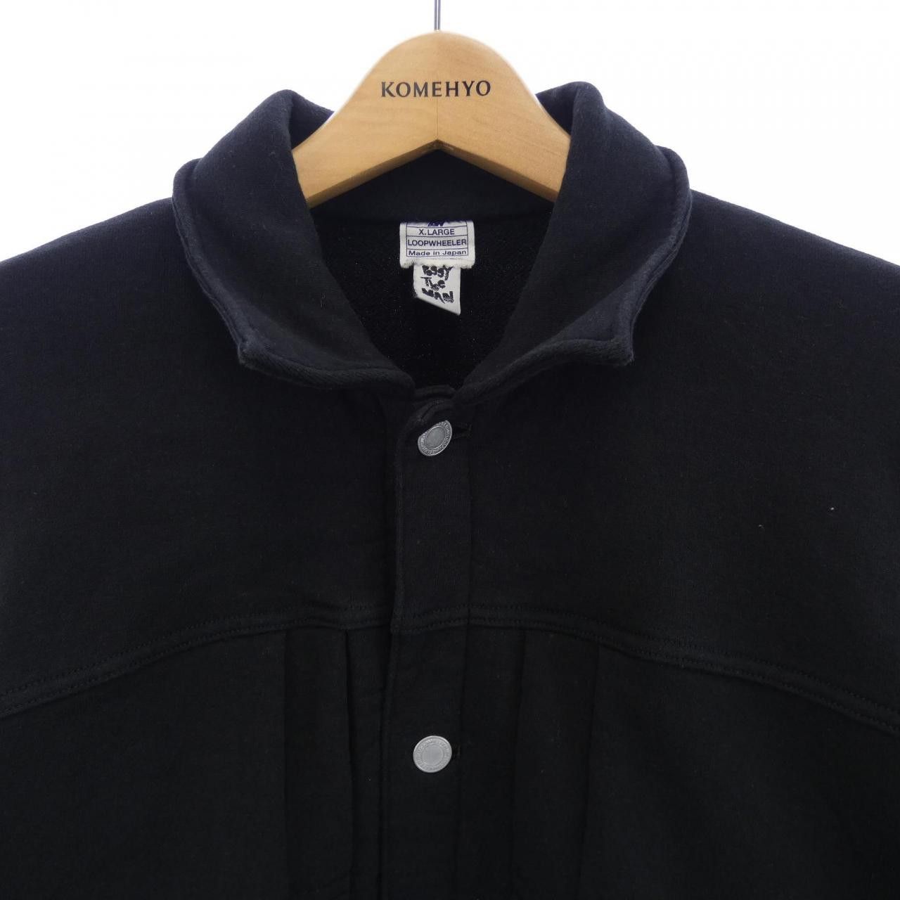 Other Other Loopwheeler POGGY Jacket Textile Outerwear POGGY DUTY FREE for USA Size ONE SIZE - 5 Thumbnail