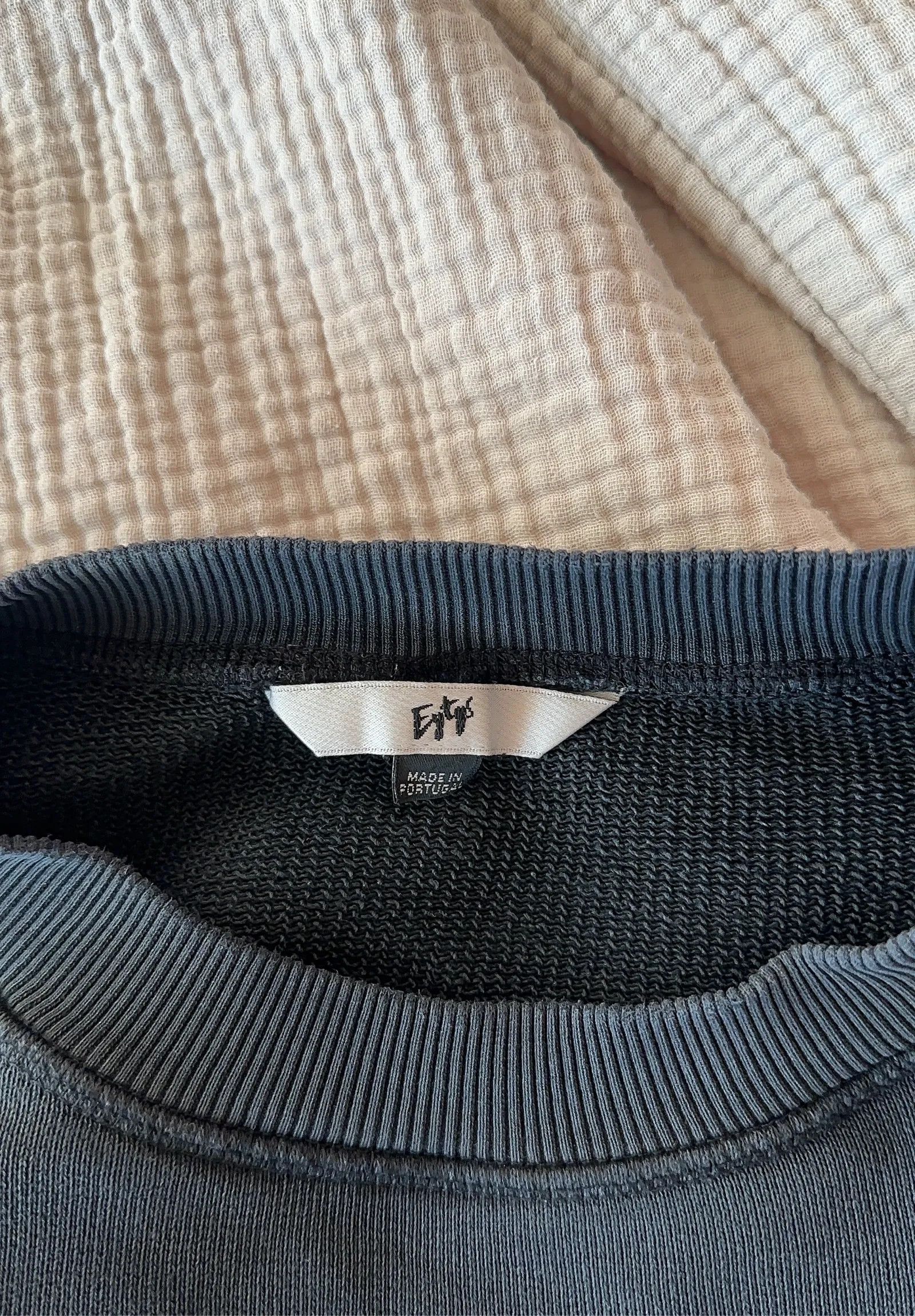 Eytys Eytys Austin Black Sweatshirt Size US L / EU 52-54 / 3 - 3 Thumbnail