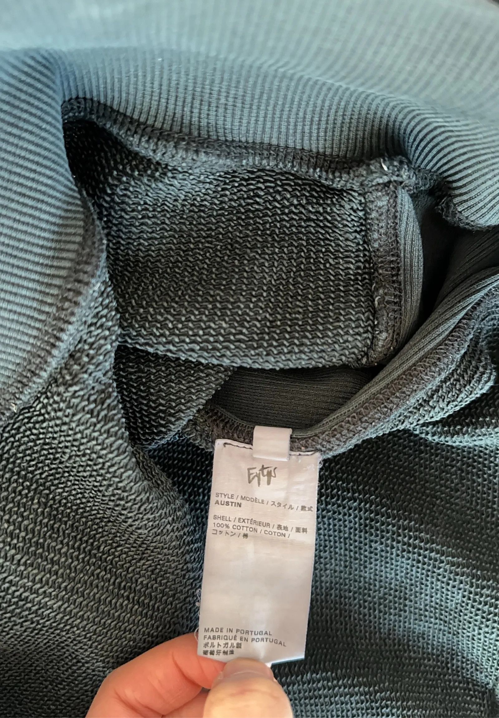 Eytys Eytys Austin Black Sweatshirt Size US L / EU 52-54 / 3 - 4 Thumbnail