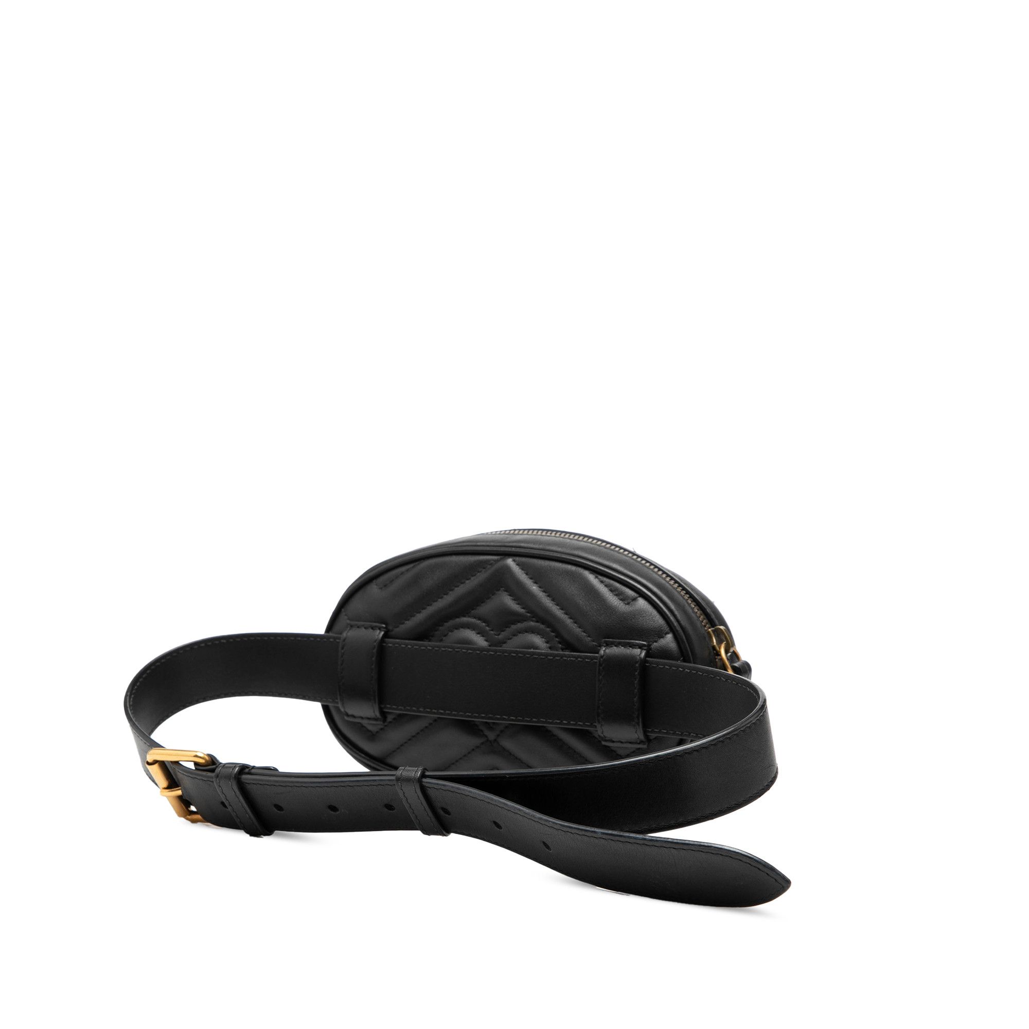 Gucci Gucci GG Marmont Matelasse Leather Belt Bag Size ONE SIZE - 2 Thumbnail