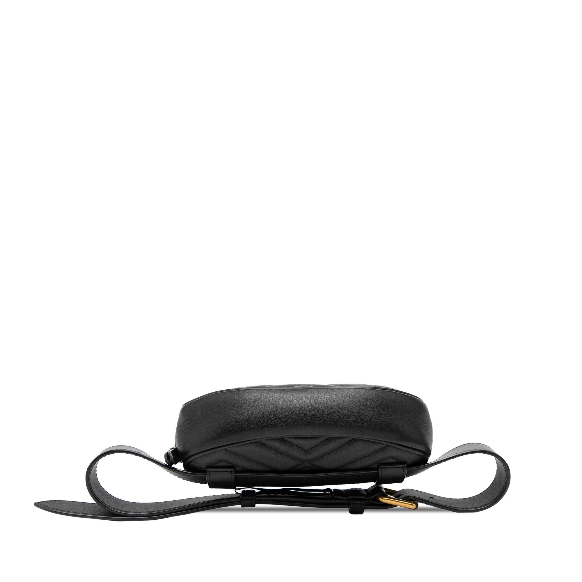 Gucci Gucci GG Marmont Matelasse Leather Belt Bag Size ONE SIZE - 3 Thumbnail