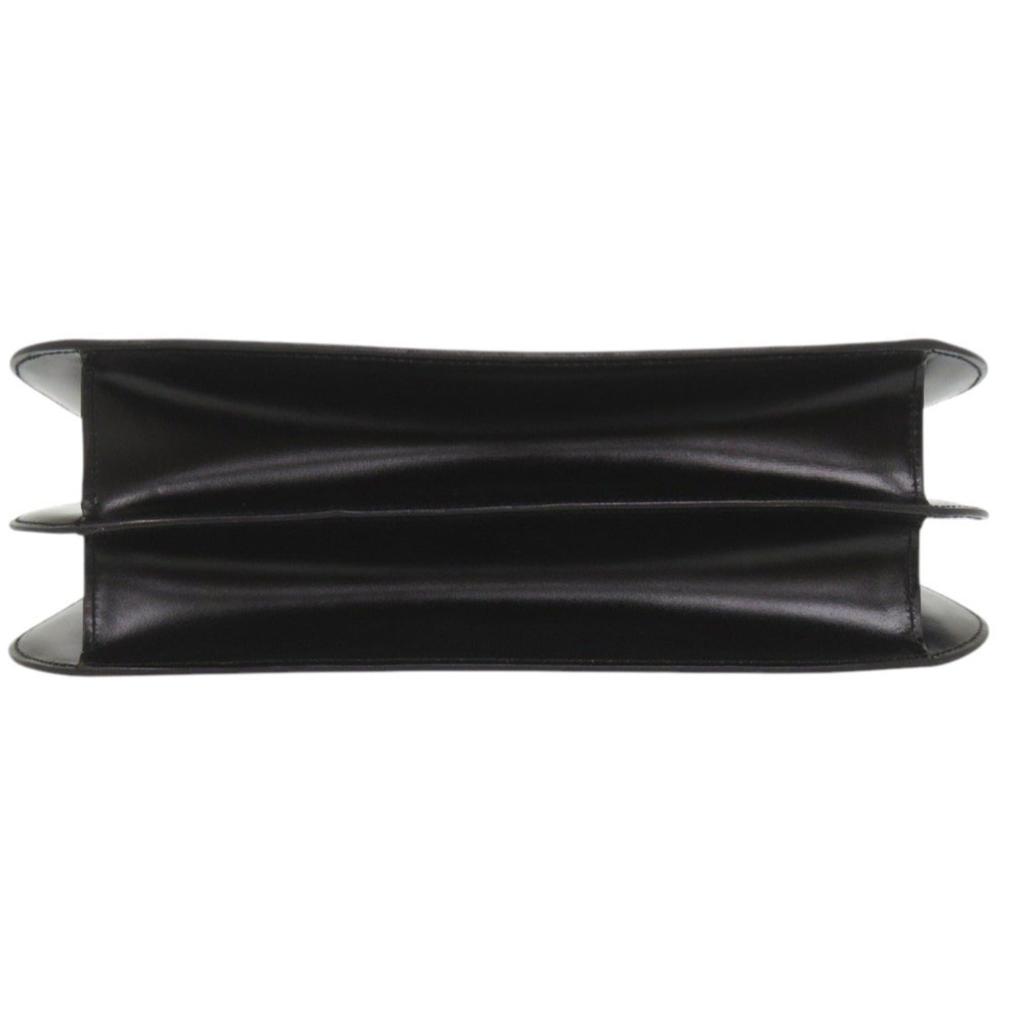 Celine Excellent condition Celine leather black shoulder bag 0247CELINE Size ONE SIZE - 4 Thumbnail