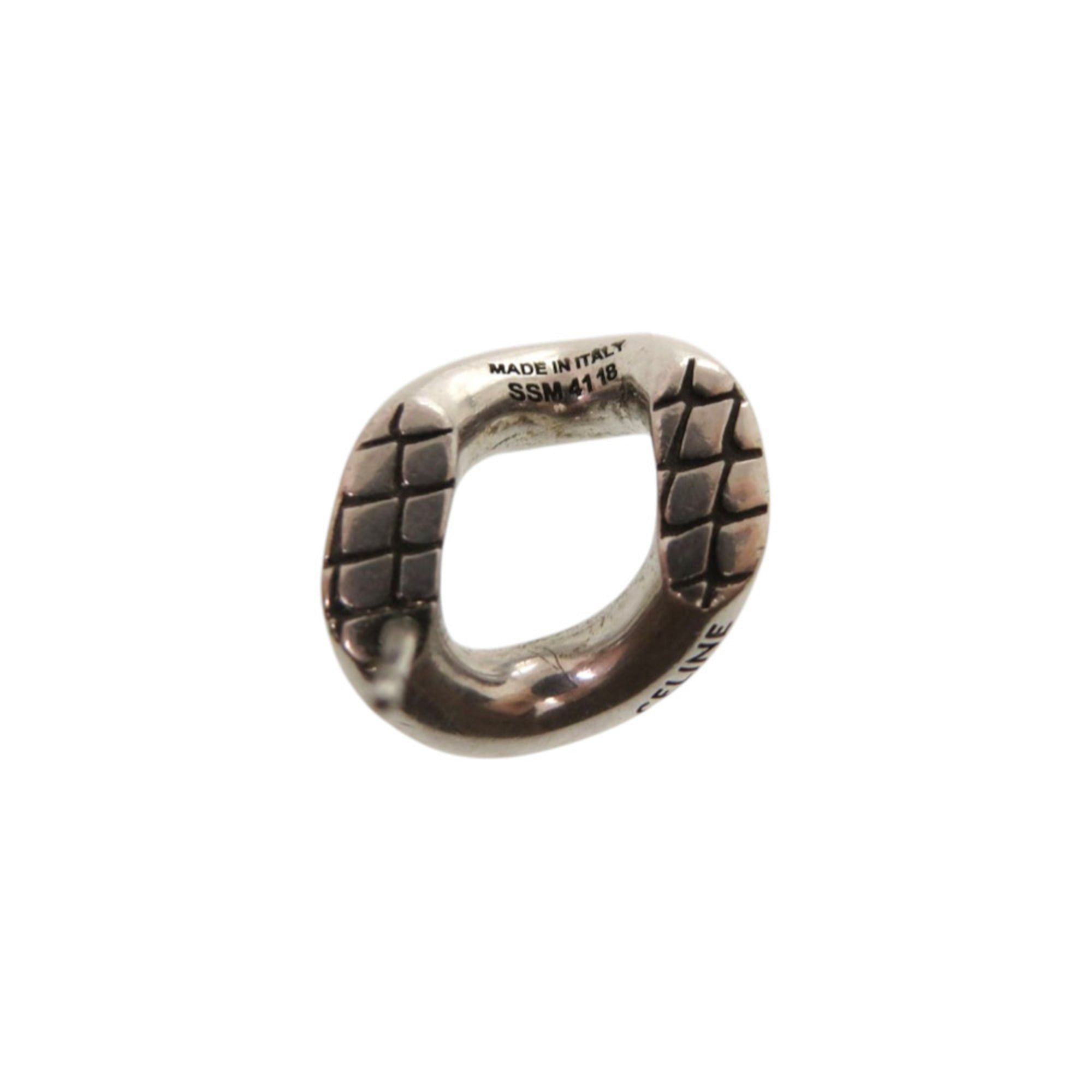 Celine Excellent condition Celine animal stud metal silver earrings 1316CELINE Size ONE SIZE - 7 Thumbnail