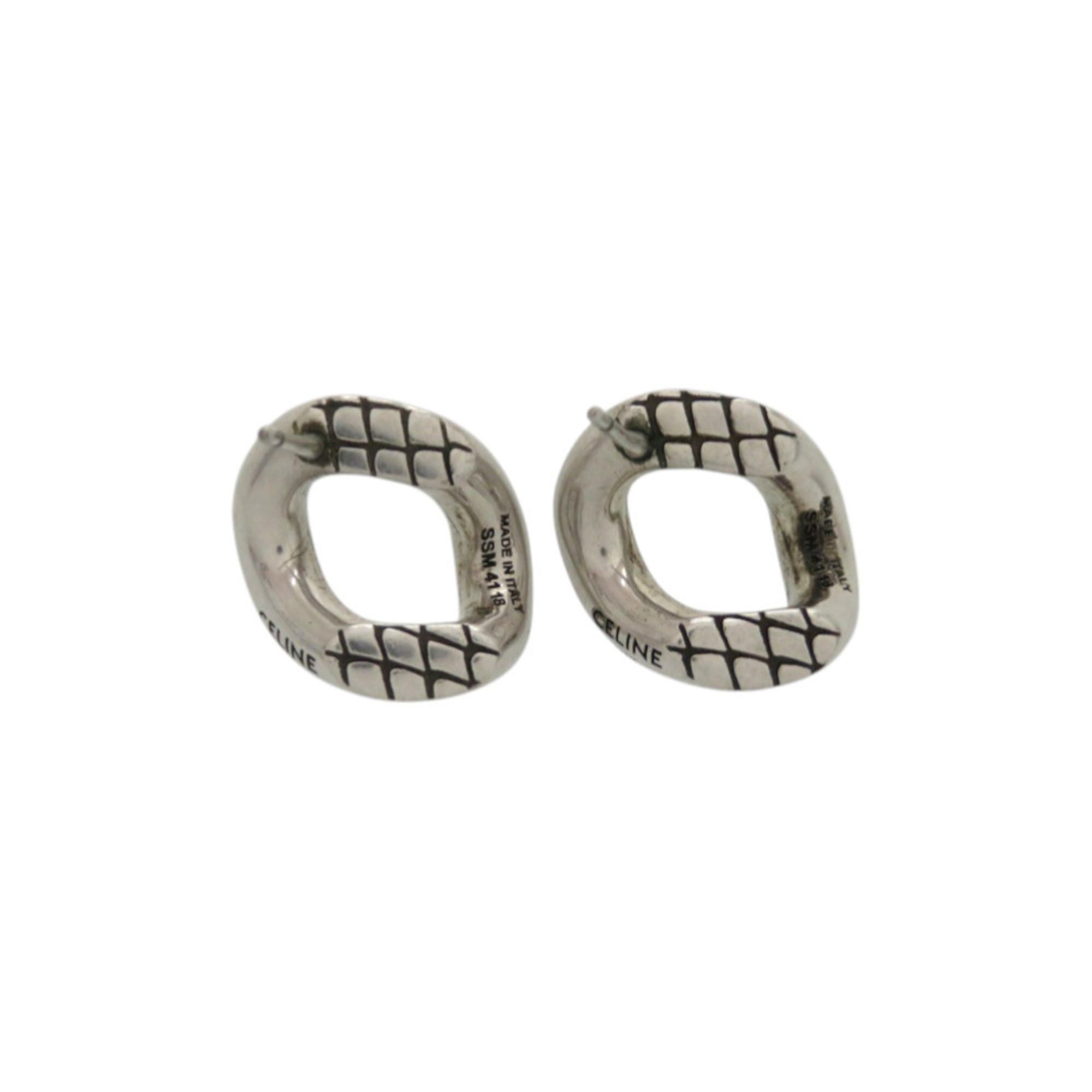 Celine Excellent condition Celine animal stud metal silver earrings 1316CELINE Size ONE SIZE - 3 Thumbnail