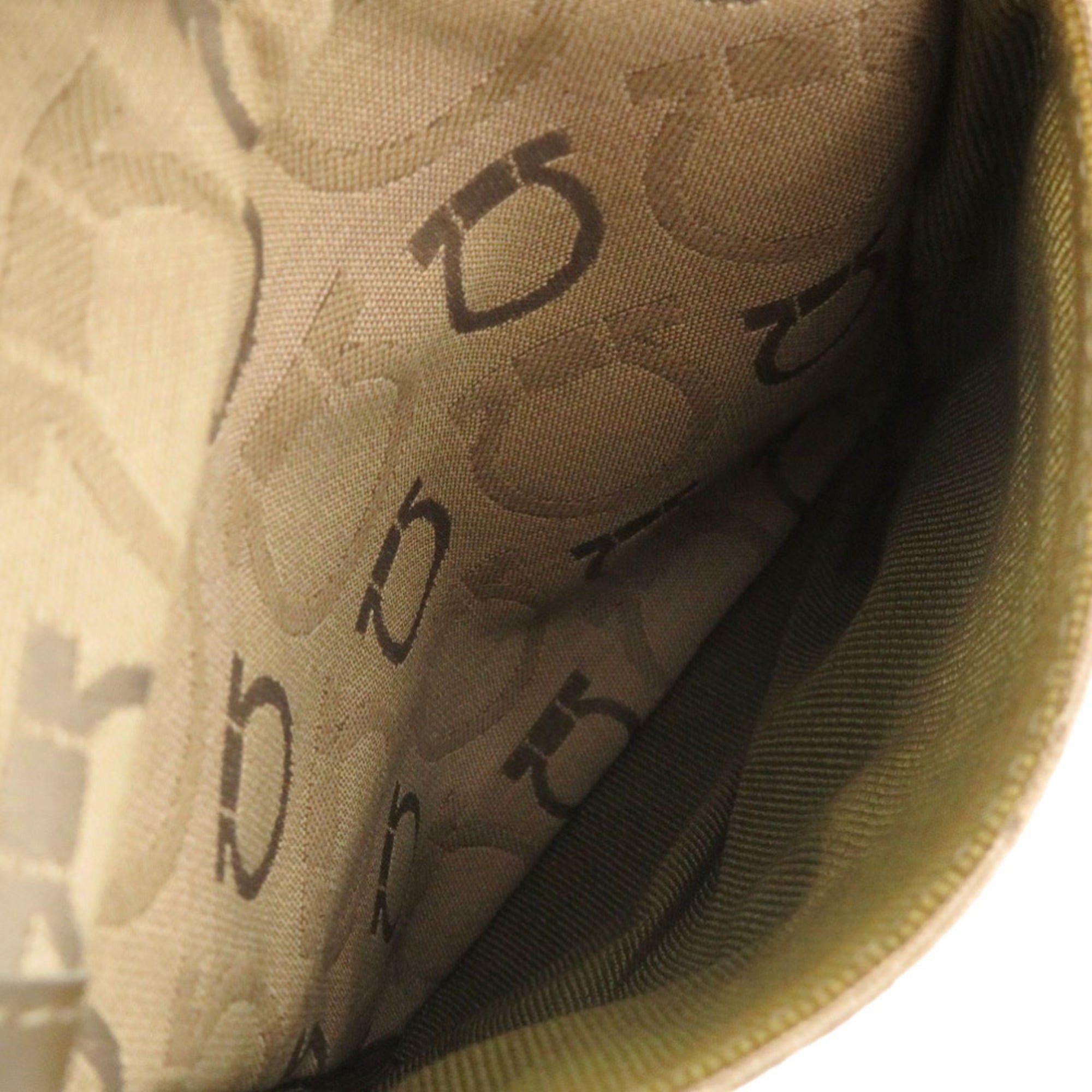 Salvatore Ferragamo Excellent condition Salvatore Ferragamo Gancini canvas beige bag, body waist 1818 Size ONE SIZE - 6 Thumbnail
