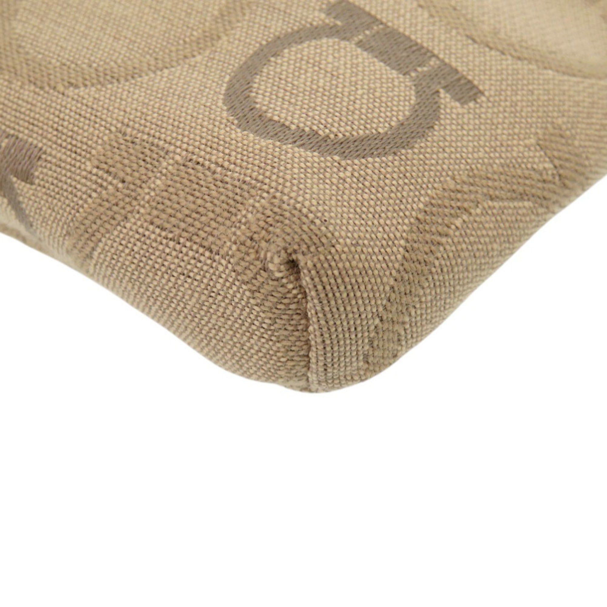 Salvatore Ferragamo Excellent condition Salvatore Ferragamo Gancini canvas beige bag, body waist 1818 Size ONE SIZE - 3 Thumbnail
