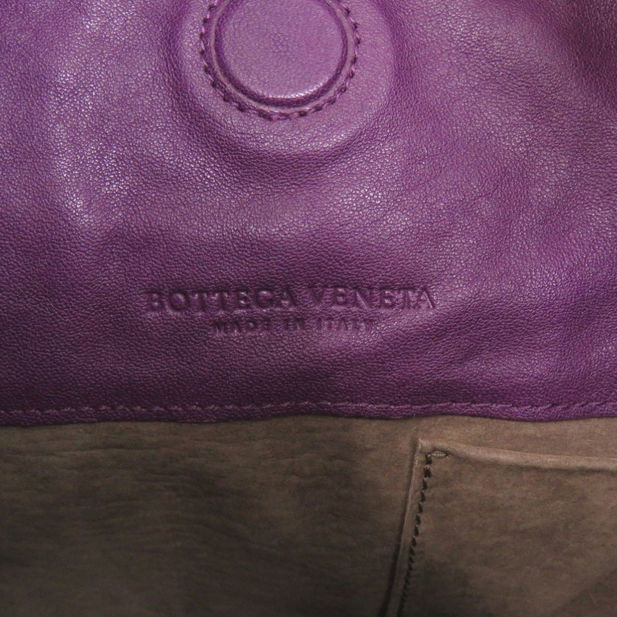 Bottega Veneta Bottega Veneta Hobo Leather Purple Handbag 1417BOTTEGAVENETA Size ONE SIZE - 8 Thumbnail