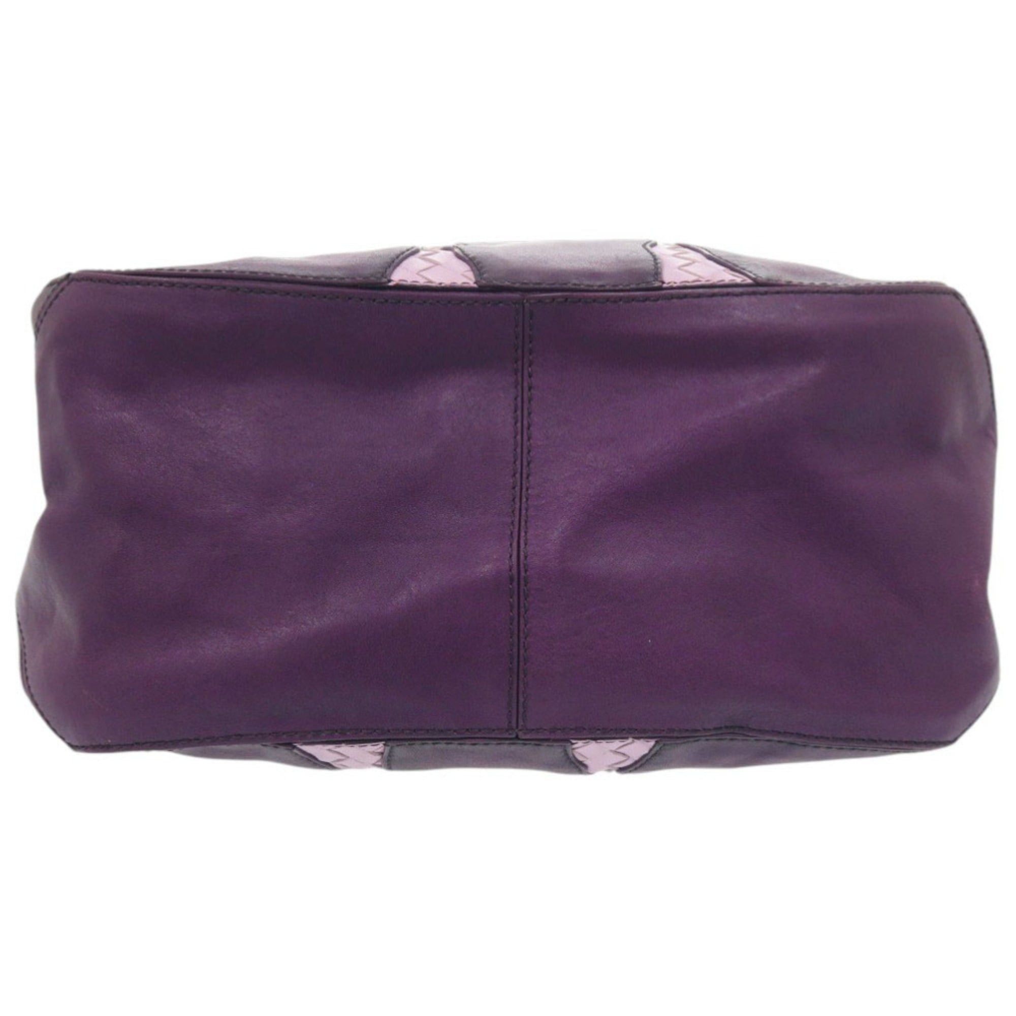 Bottega Veneta Bottega Veneta Hobo Leather Purple Handbag 1417BOTTEGAVENETA Size ONE SIZE - 3 Thumbnail