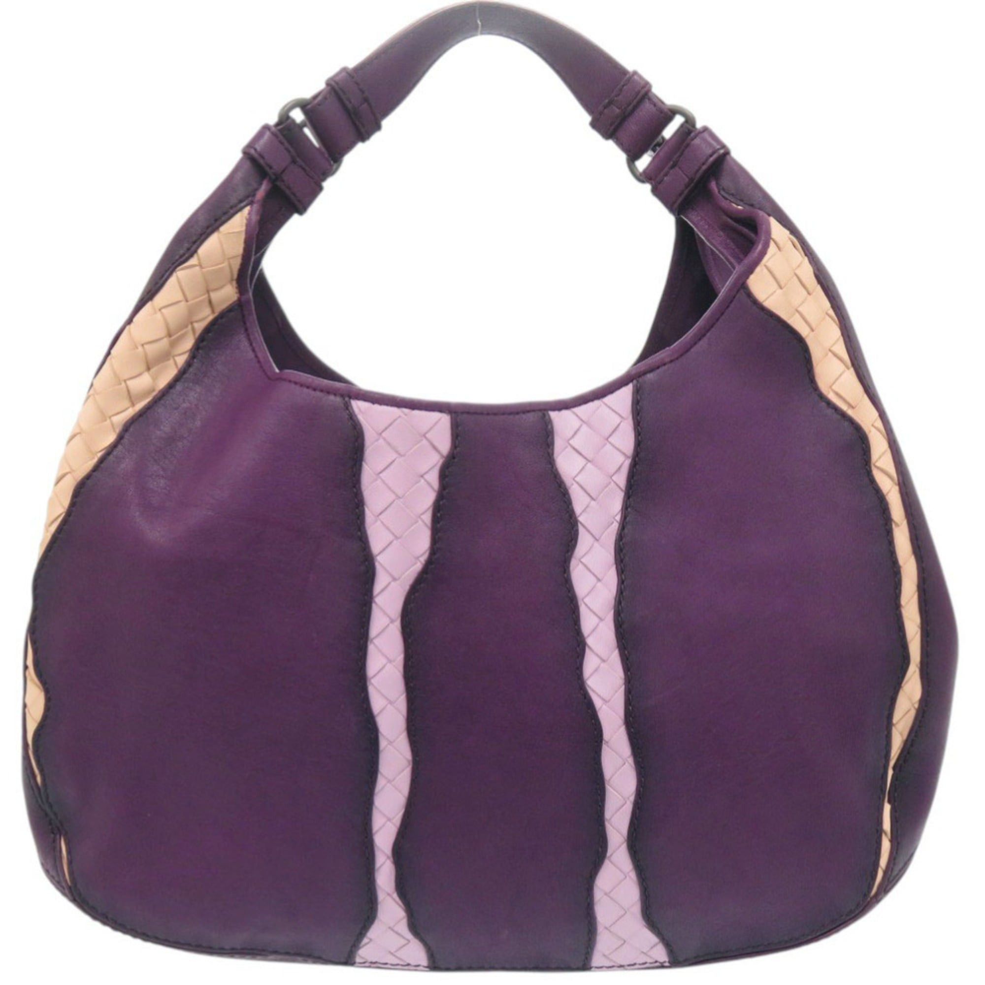 Bottega Veneta Bottega Veneta Hobo Leather Purple Handbag 1417BOTTEGAVENETA Size ONE SIZE - 2 Thumbnail