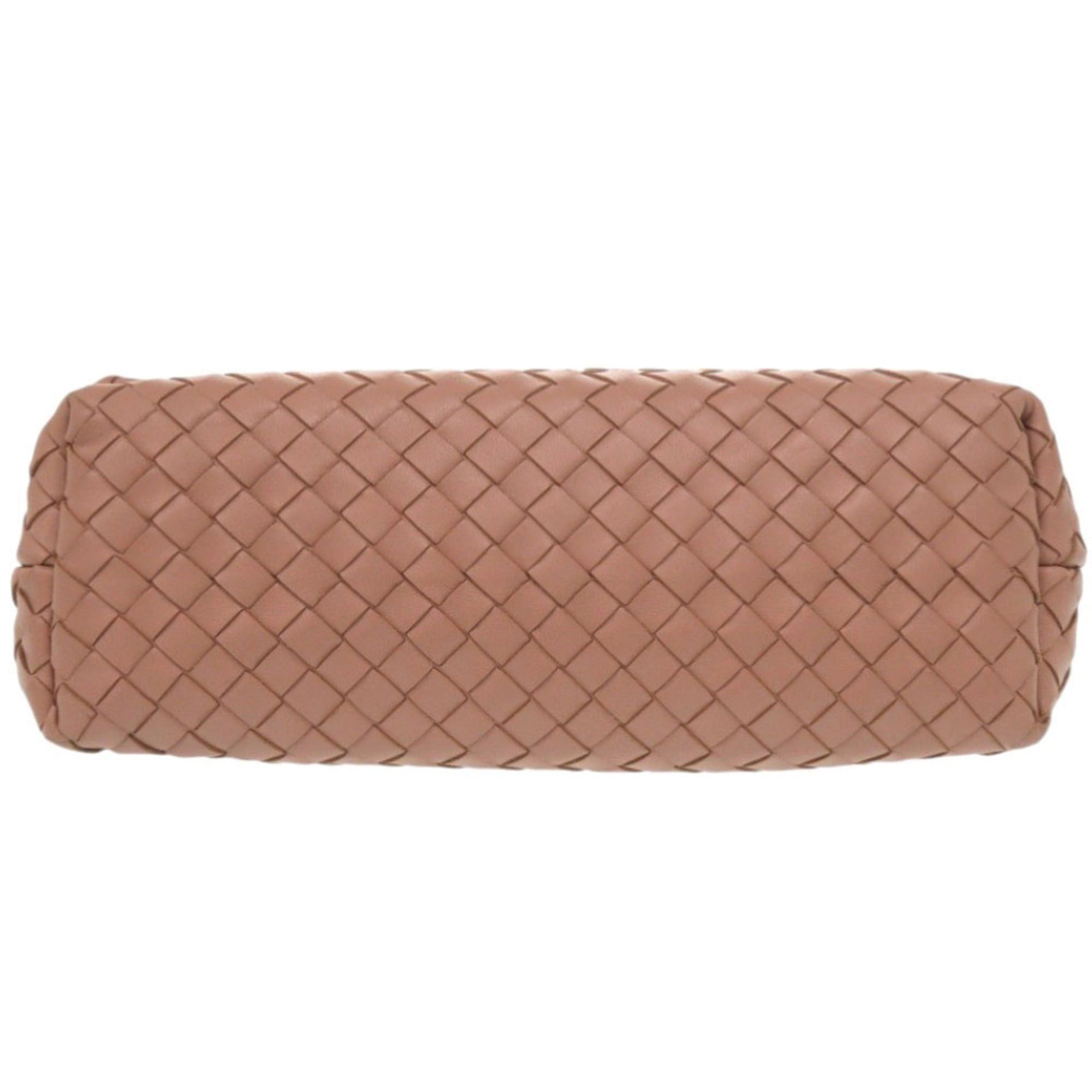 Bottega Veneta Bottega Veneta Olympia Intrecciato Leather Pink Shoulder Bag 0953BOTTEGAVENETA Size ONE SIZE - 3 Thumbnail