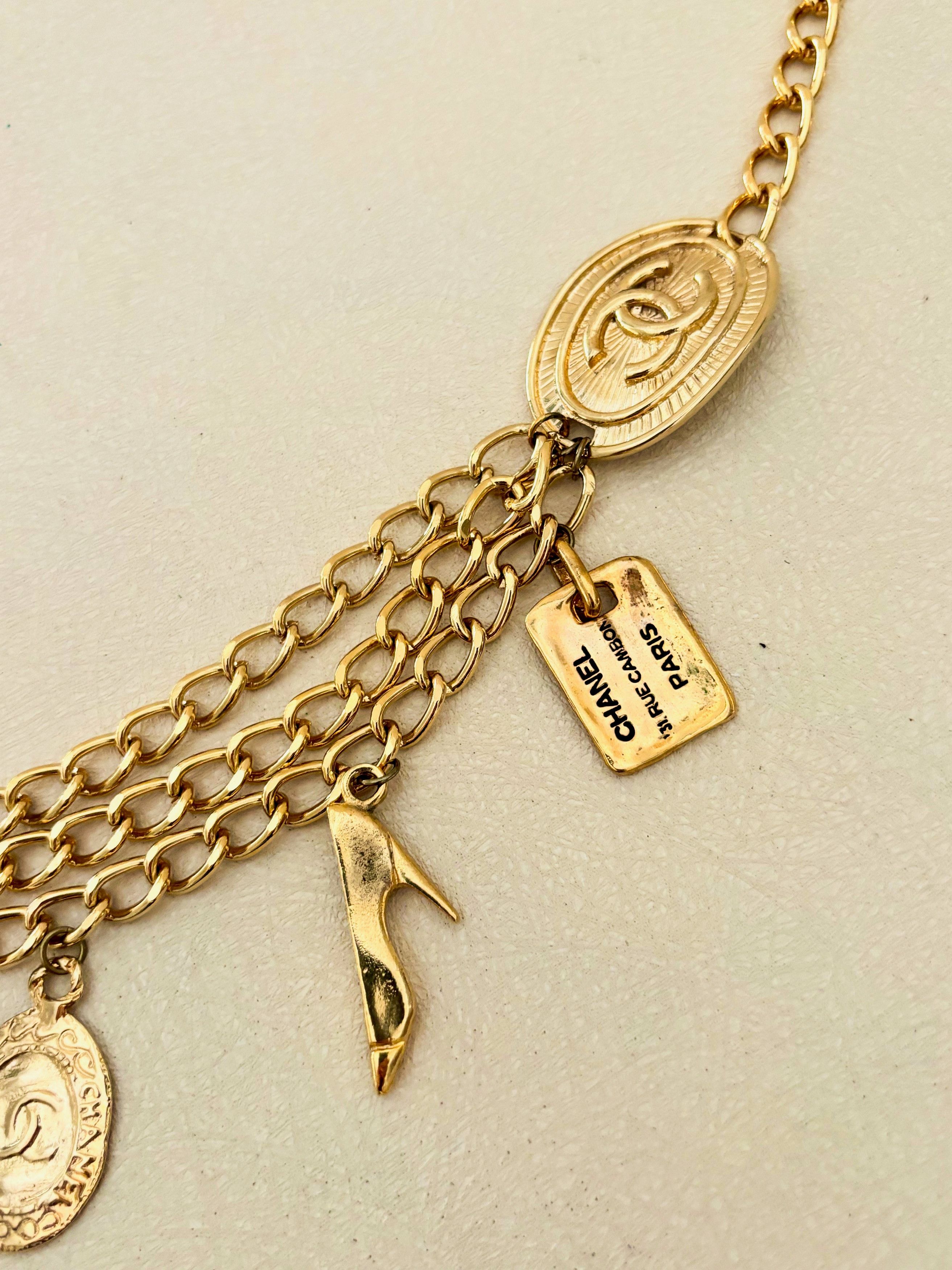 Chanel Ceinture Multi-rangs & Charms Size ONE SIZE - 2 Thumbnail