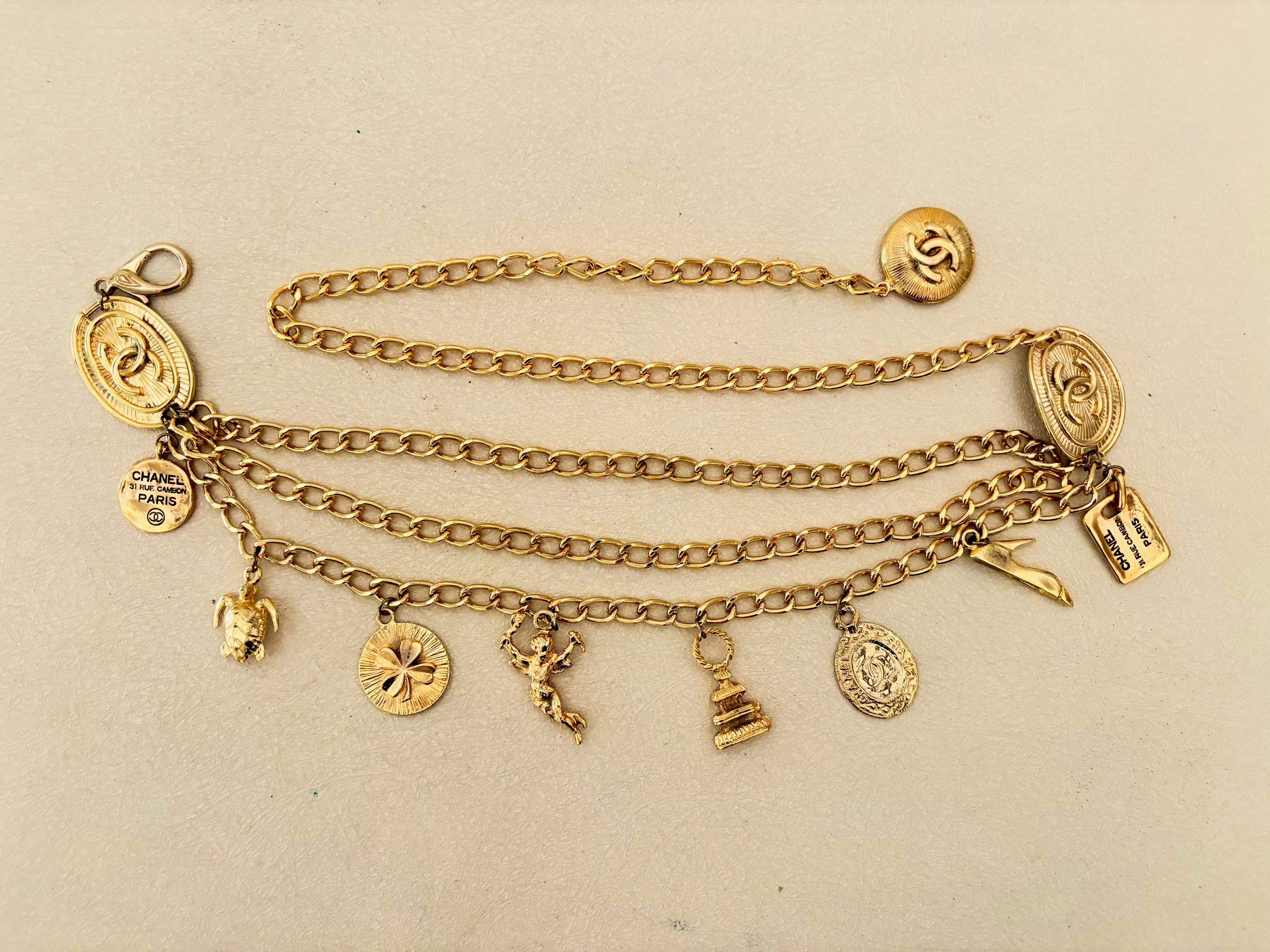 Chanel Ceinture Multi-rangs & Charms Size ONE SIZE - 9 Thumbnail