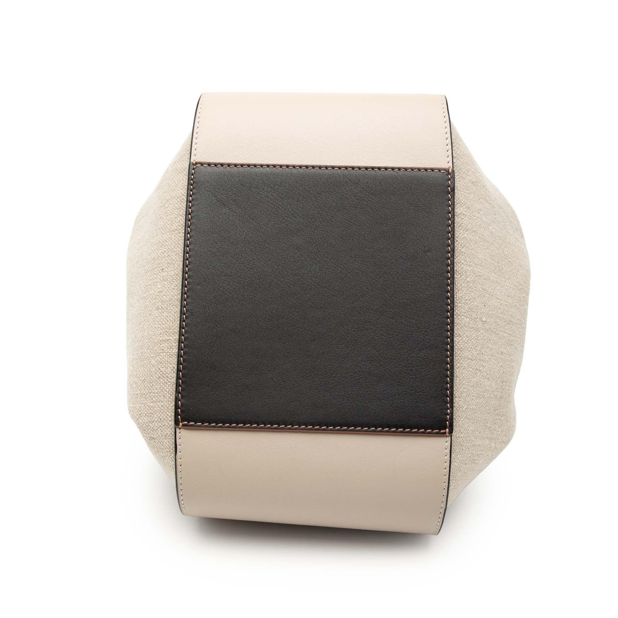Loewe LOEWE Small Leather and Canvas Hammock Bag Size ONE SIZE - 3 Thumbnail