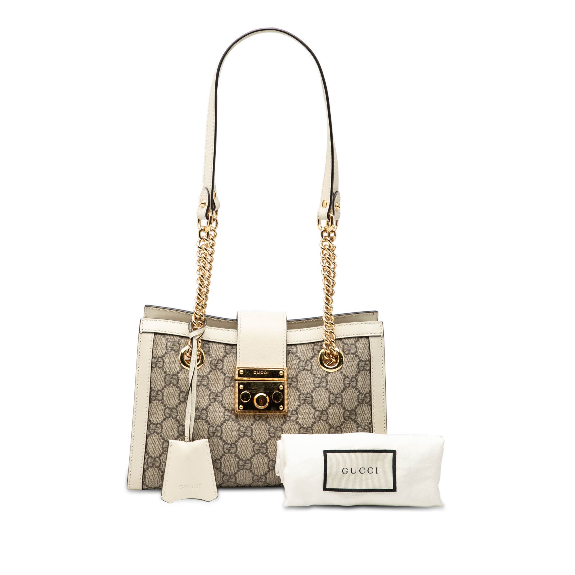 Gucci Gucci Small GG Supreme Padlock Tote Size ONE SIZE - 8 Thumbnail