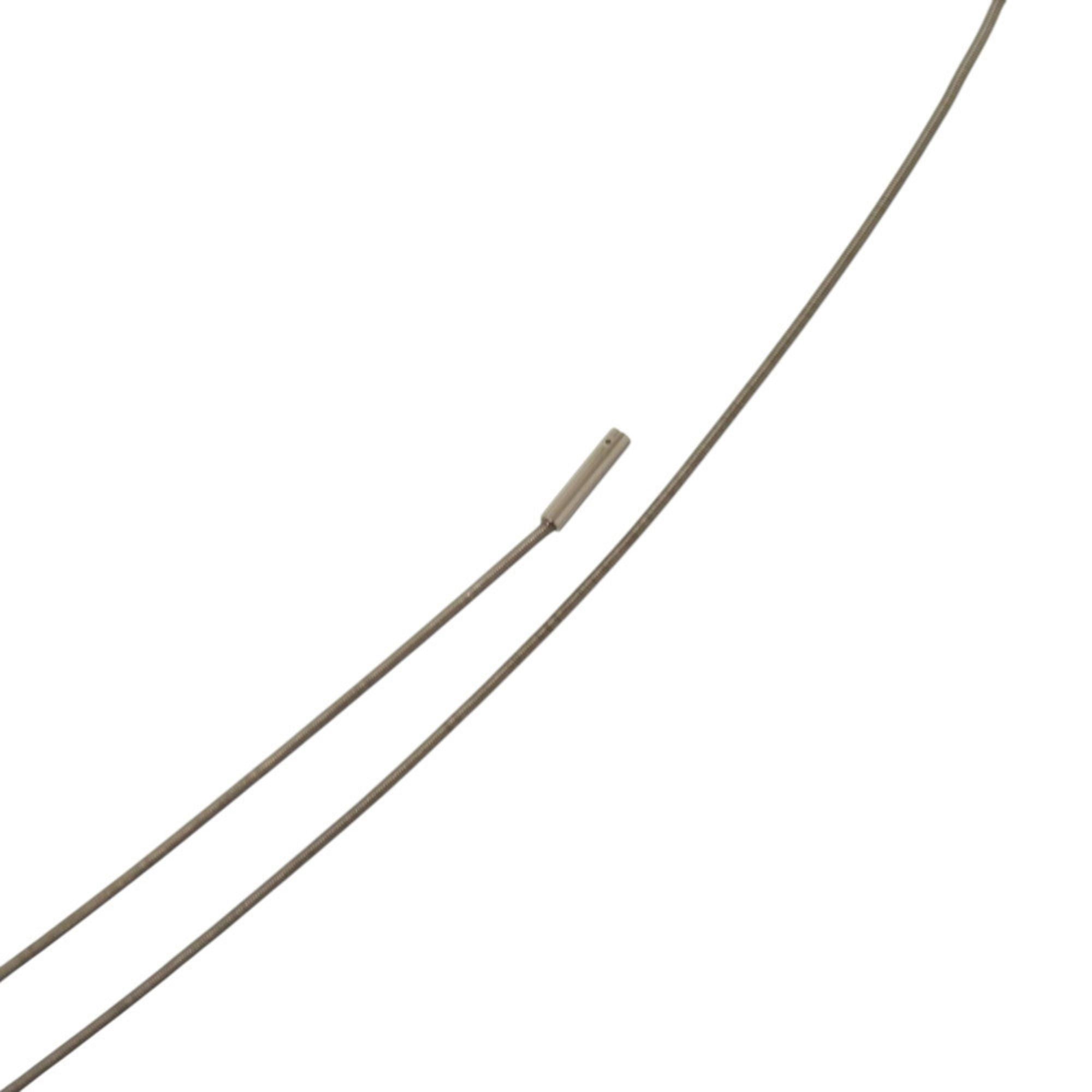 Hermes Excellent condition Hermès Carge d'Ache H Cube Metal Orange Necklace 0114HERMES Size ONE SIZE - 7 Thumbnail