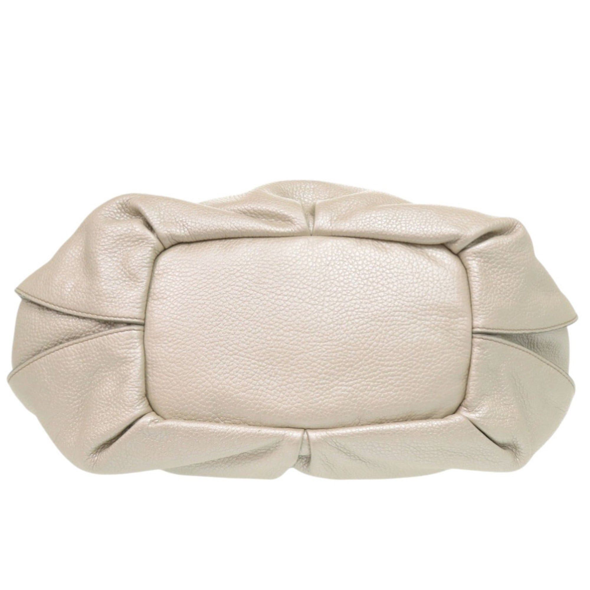 Celine Excellent condition Celine Bittersweet leather champagne silver handbag 0817CELINE Size ONE SIZE - 3 Thumbnail