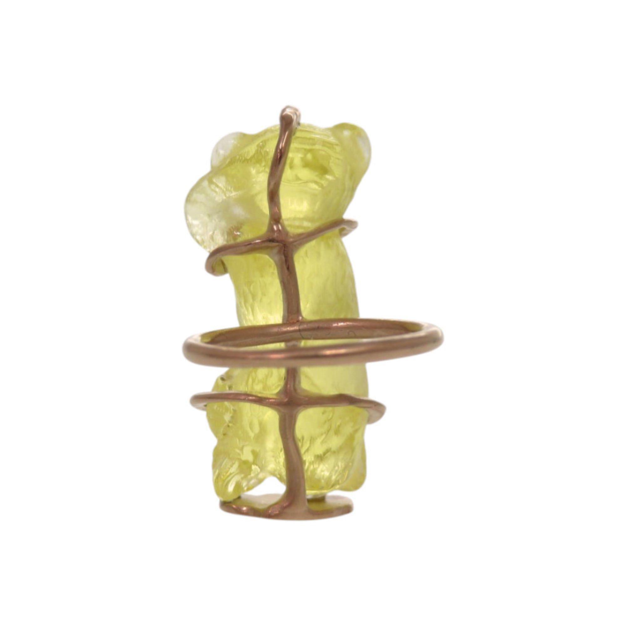 Dior Christian Dior Excellent condition Dior Monkey resin ring, approximately 1cm, yellow, 0055Dior Size ONE SIZE - 2 Thumbnail