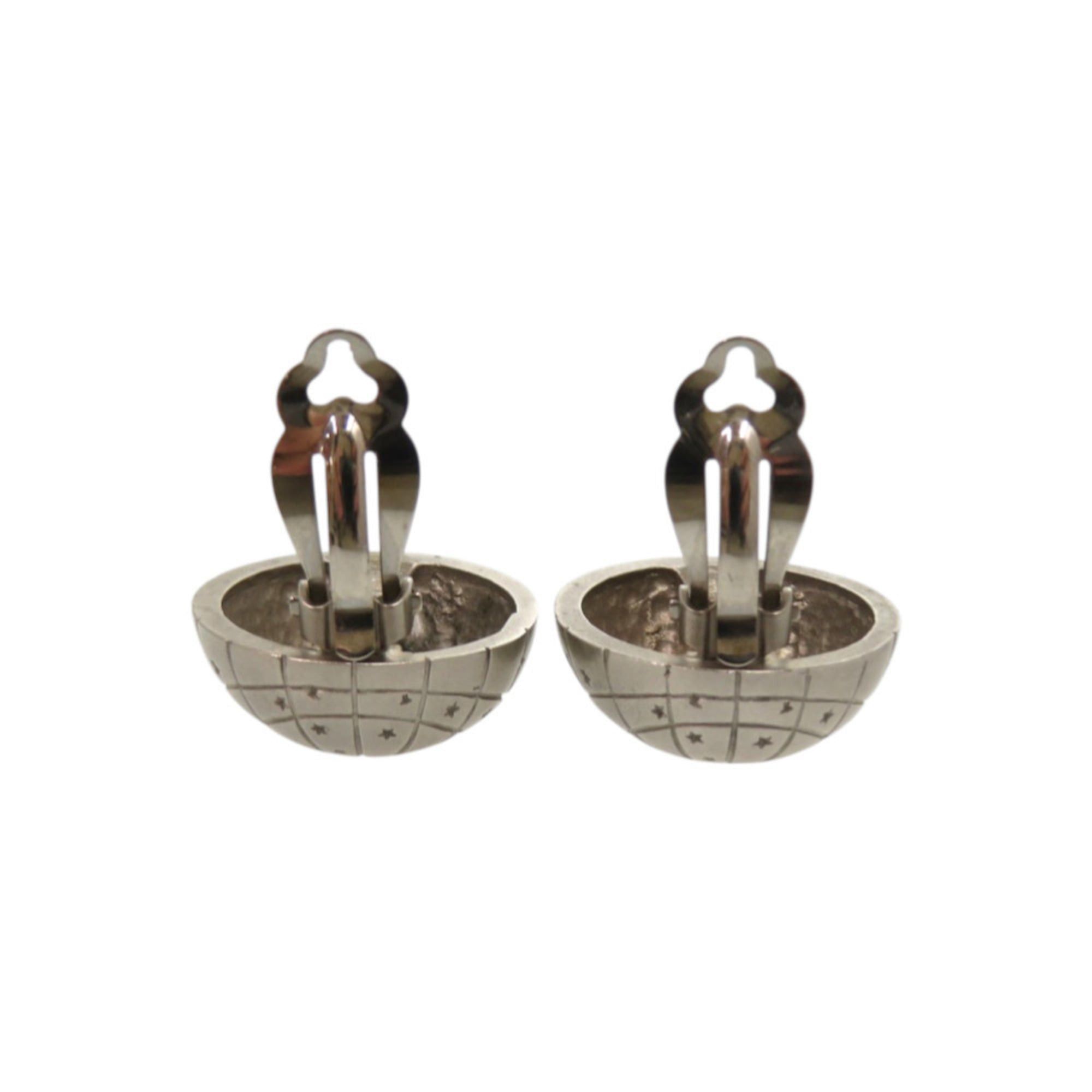Hermes Excellent condition Hermès Zodiac Horoscope ZODIAC metal silver earrings 0116HERMES Size ONE SIZE - 6 Thumbnail