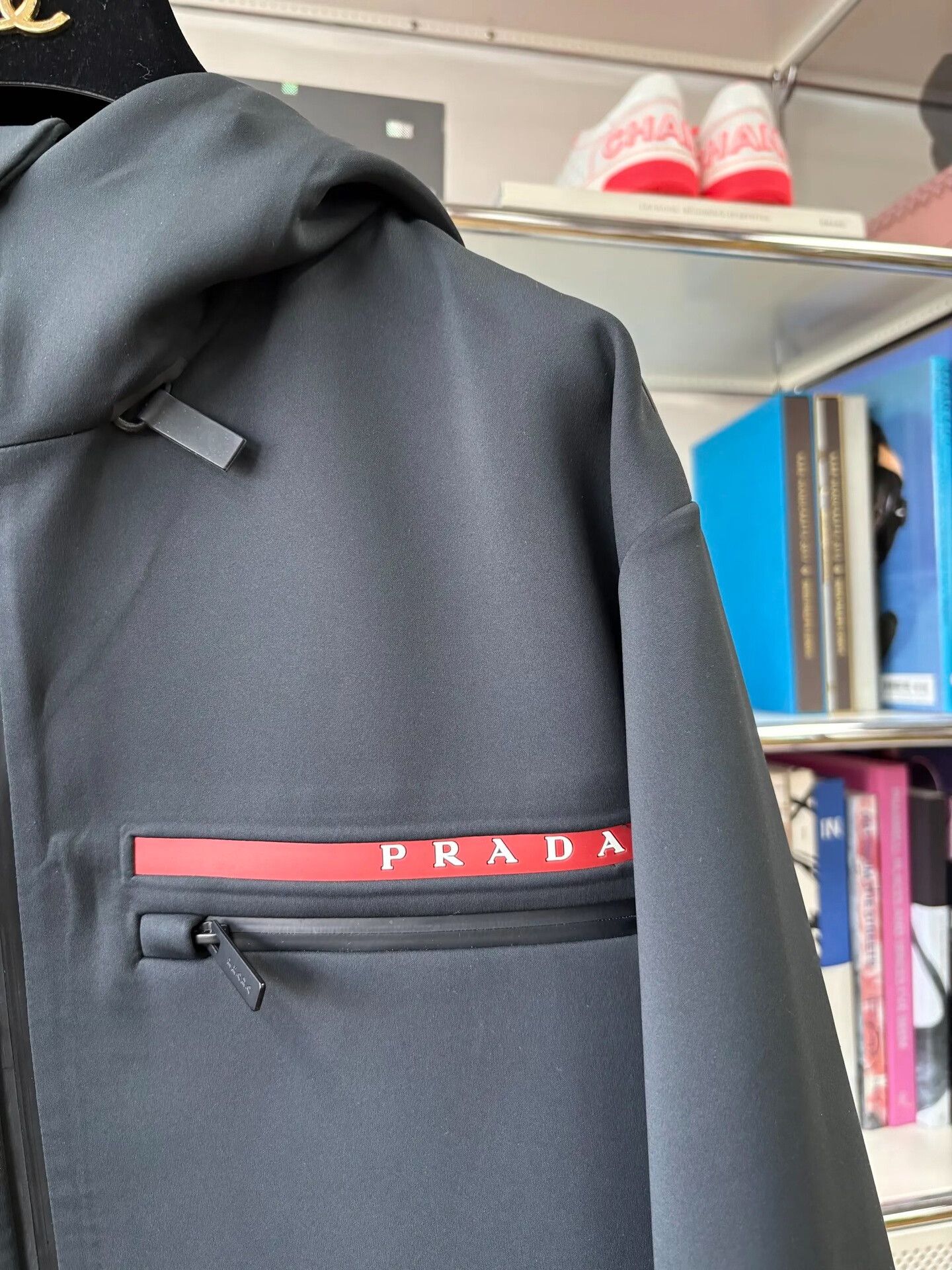 Prada Prada Red Label Space Cotton Zip Jacket Size US M / EU 48-50 / 2 - 2 Thumbnail