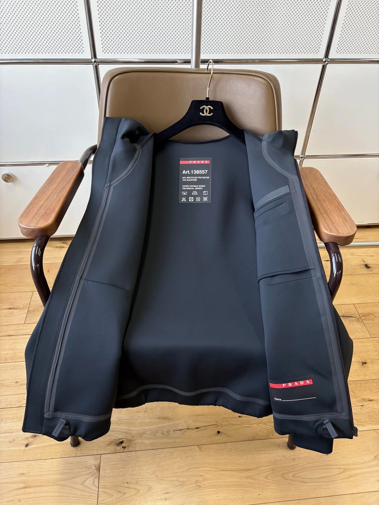 Prada Prada Red Label Space Cotton Zip Jacket Size US M / EU 48-50 / 2 - 4 Thumbnail