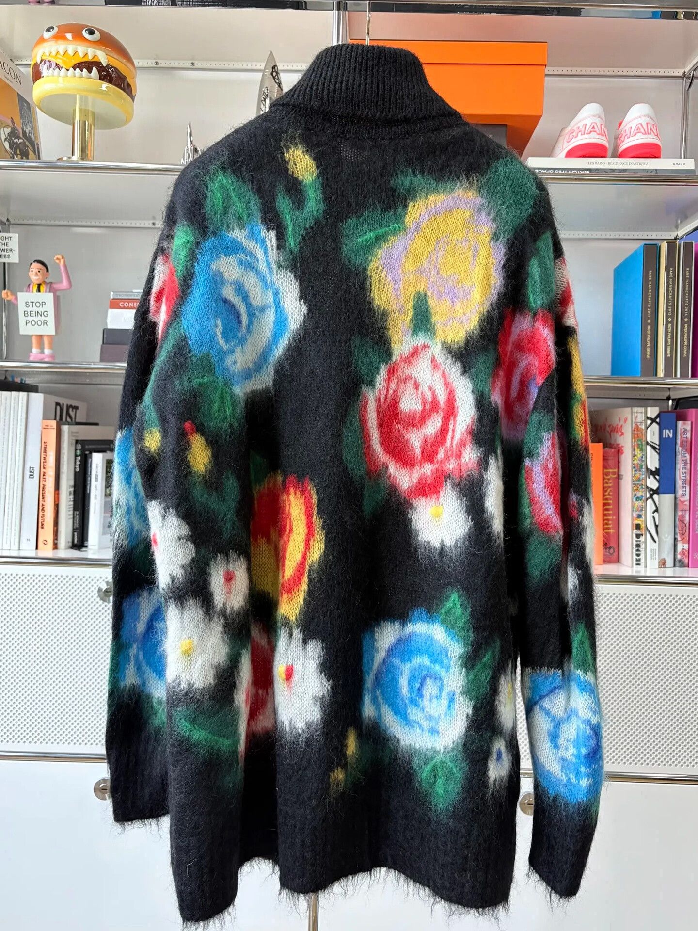 Miu Miu Miu Miu Gradient Floral Turtleneck Sweater Size S / US 4 / IT 40 - 2 Thumbnail