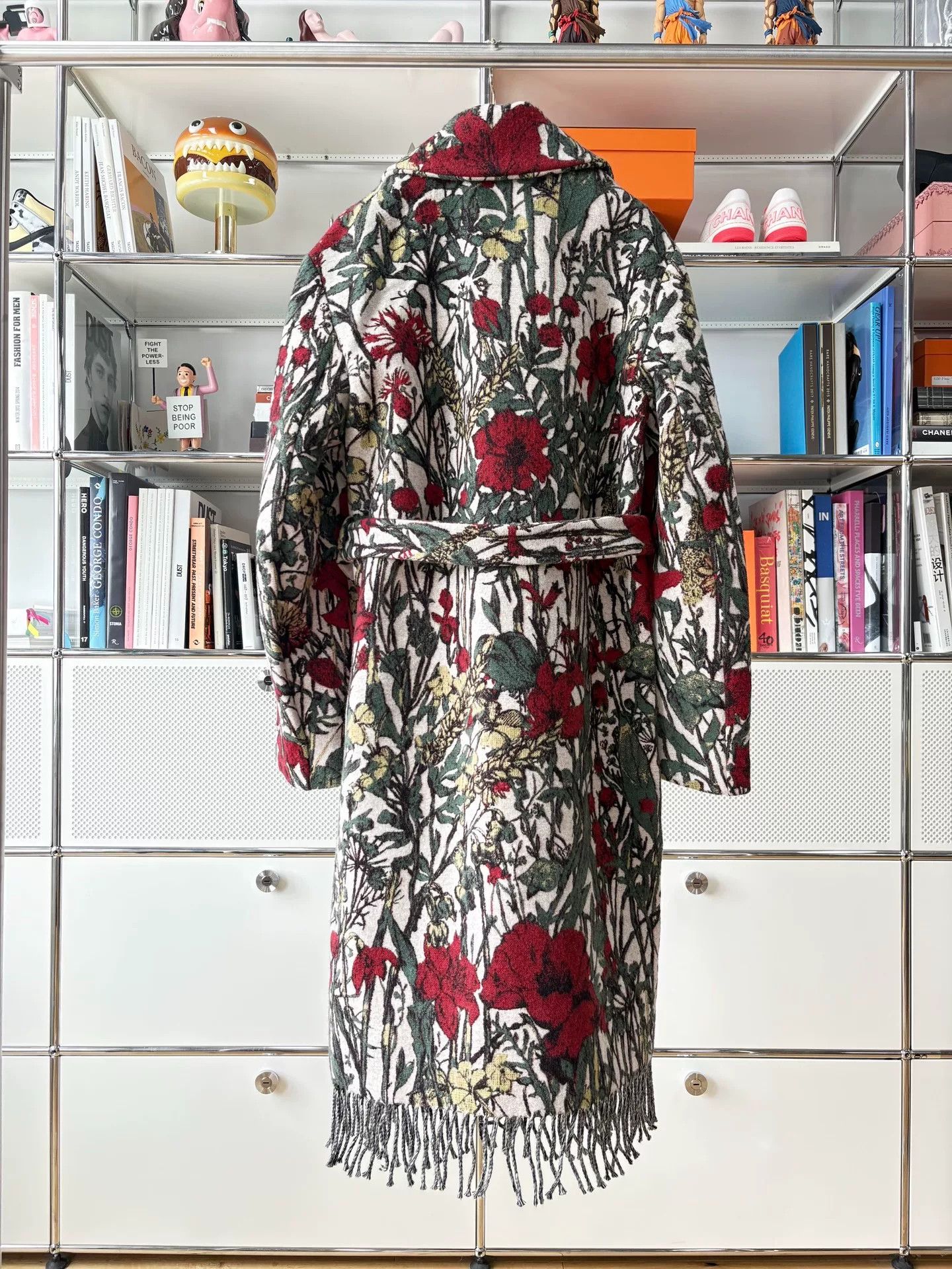 Dior DIOR Floral Fringe Long Coat Size S / US 4 / IT 40 - 3 Thumbnail