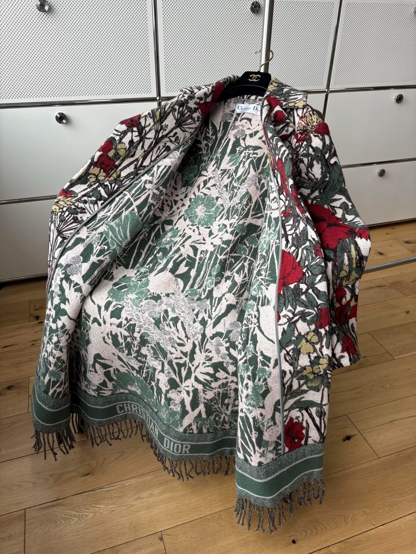 Dior DIOR Floral Fringe Long Coat Size S / US 4 / IT 40 - 4 Thumbnail