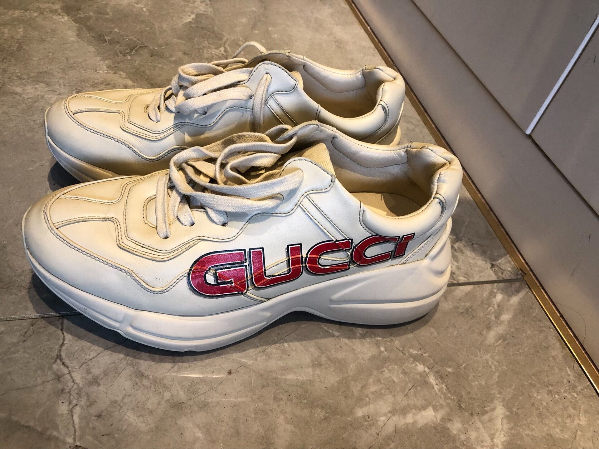 Gucci Gucci Rhyton Dad Sneakers Size US 6 / EU 39 - 2 Thumbnail