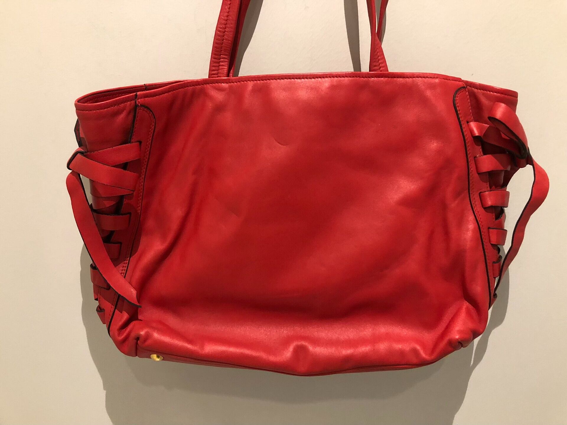 Miu Miu Miu Miu Bow Strap Tote Bag Size ONE SIZE - 3 Thumbnail
