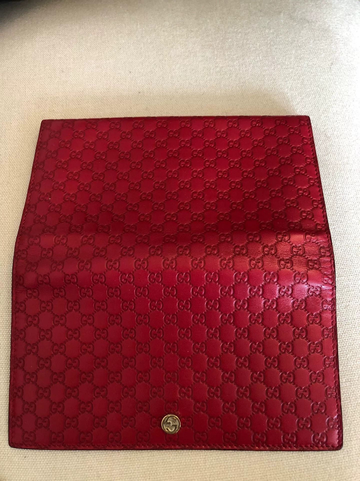 Gucci Gucci Double G Gold Buckle Leather Long Wallet Size ONE SIZE - 3 Thumbnail