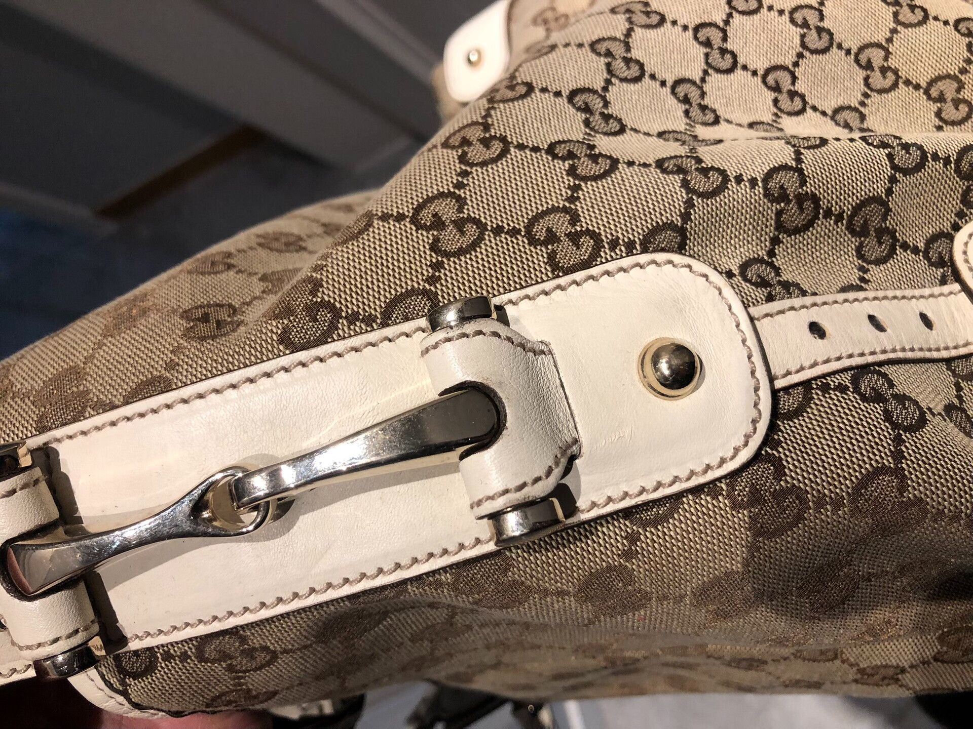 Gucci Gucci Monogram Woven Tote Bag Size ONE SIZE - 8 Thumbnail