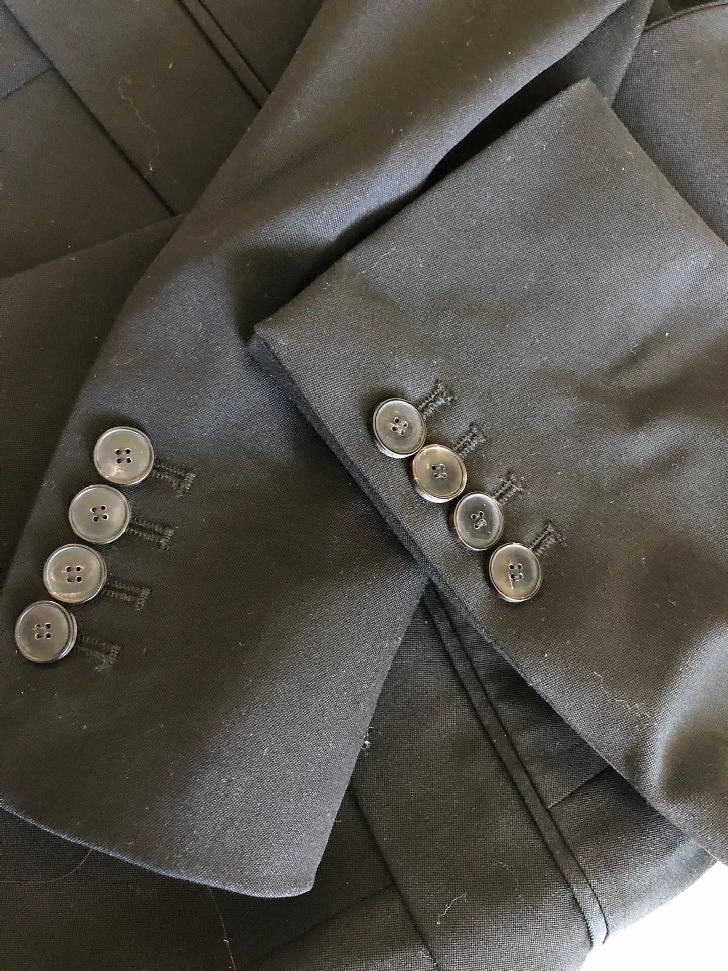 Sandro Sandro Men's Slim Wool Suit Jacket Size US S / EU 44-46 / 1 - 8 Thumbnail