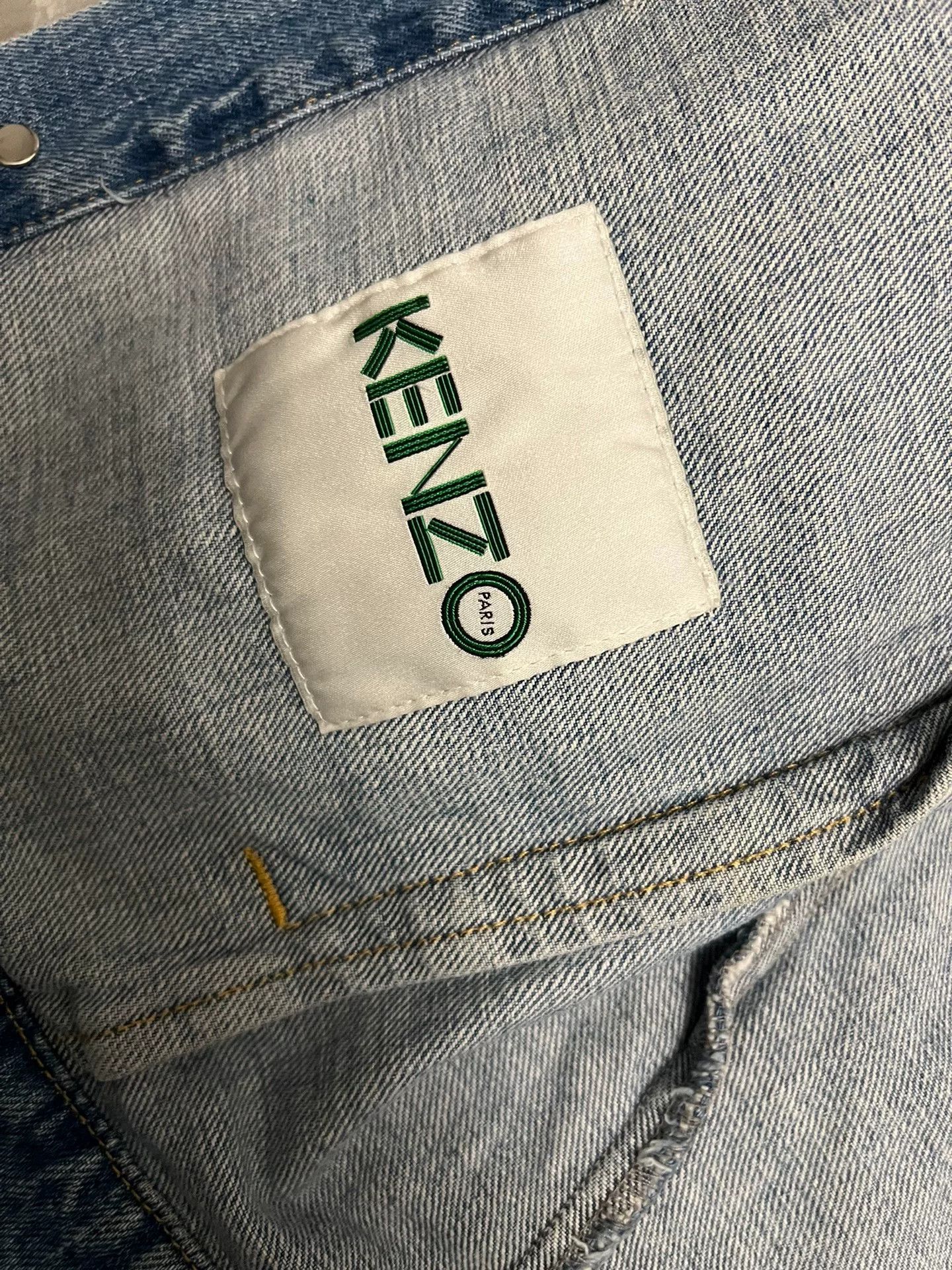 Kenzo KENZO Limited Animal Embroidery Denim Jacket Size US S / EU 44-46 / 1 - 6 Thumbnail